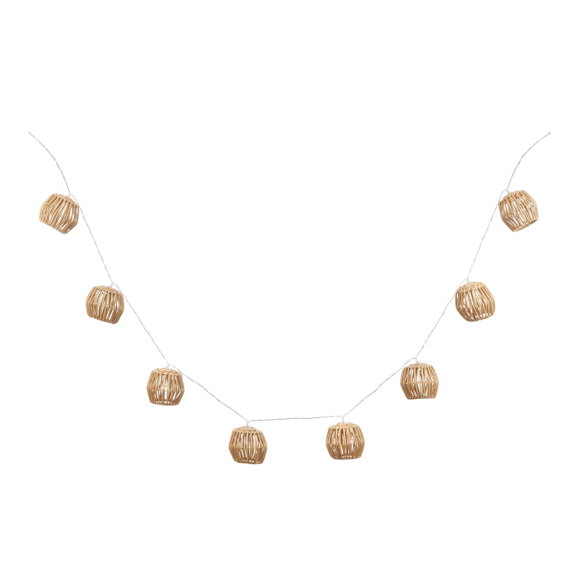 LED Taupe Outdoor String Lights - Image 4