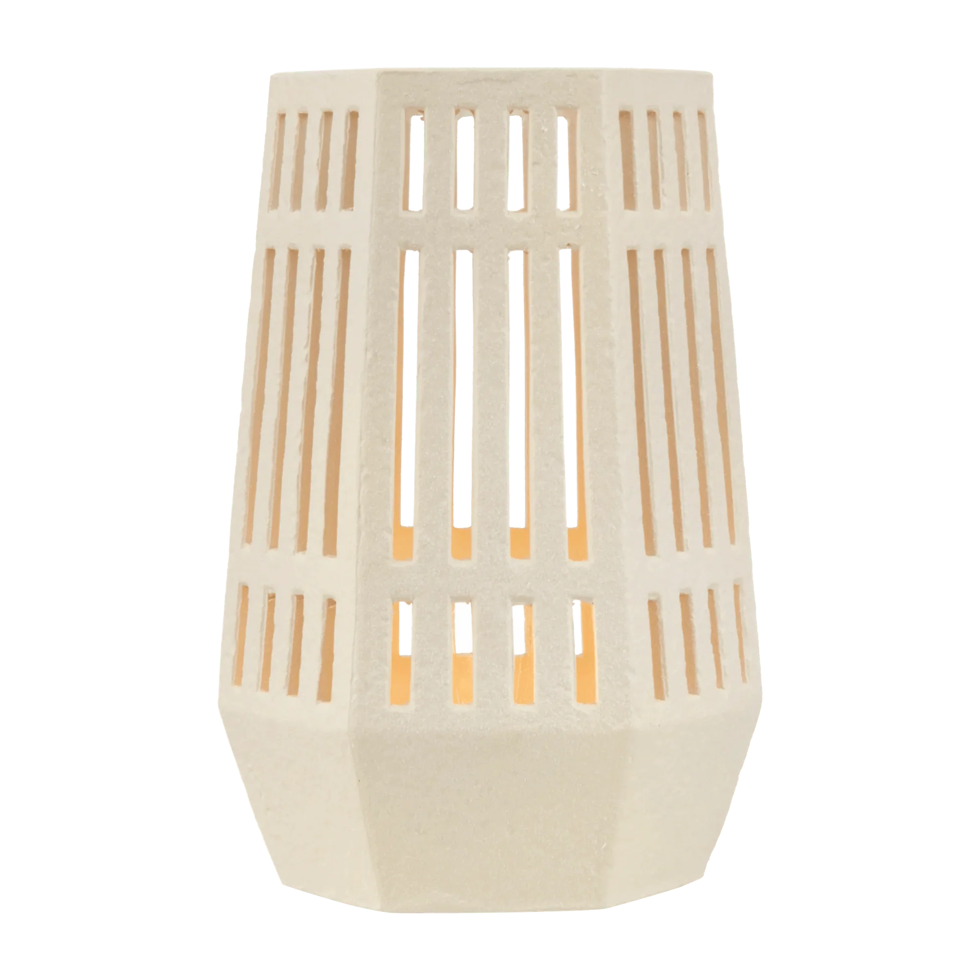 LED White Ceramic Lantern - Image 3