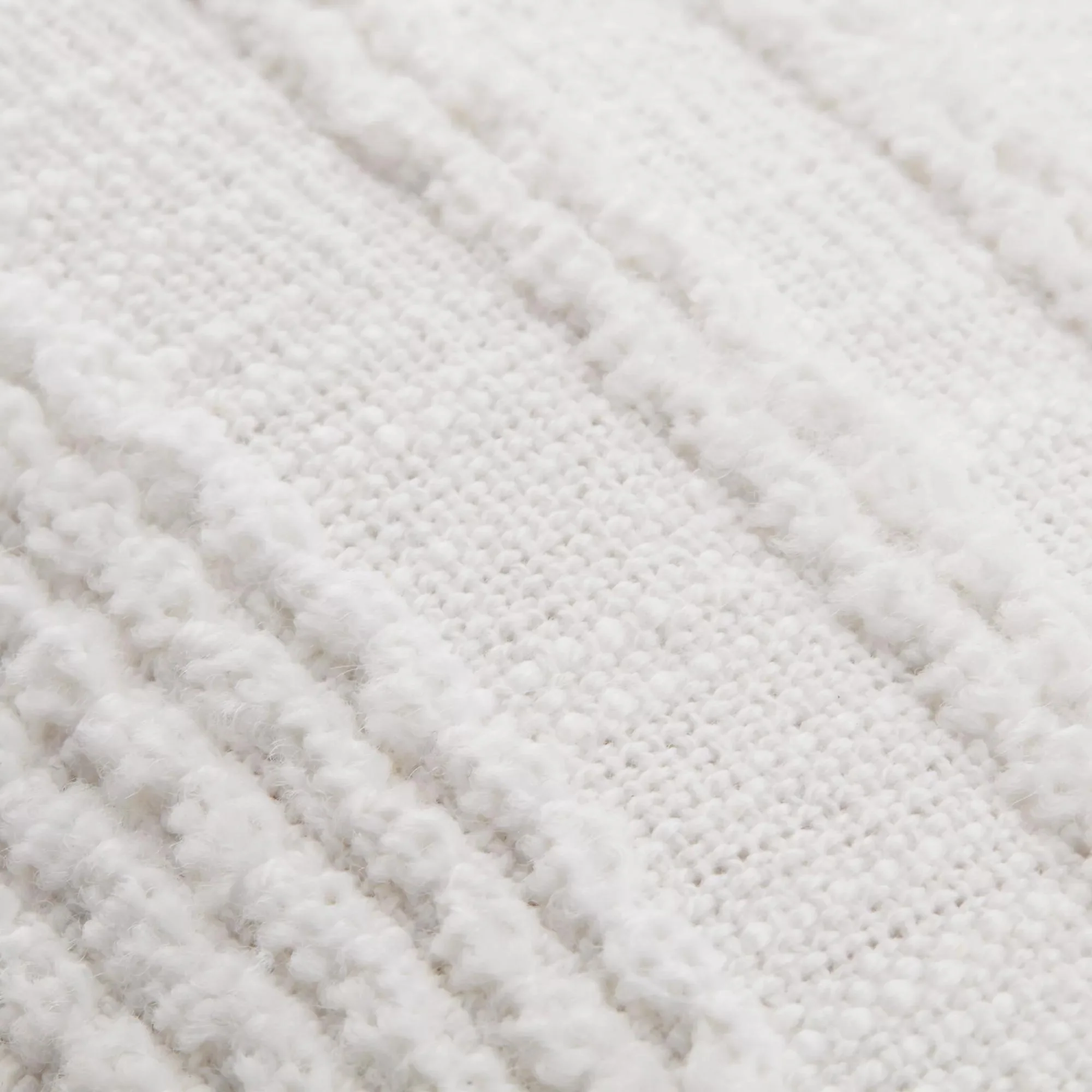 White Lindy Lumbar Decorative Pillow - Image 4