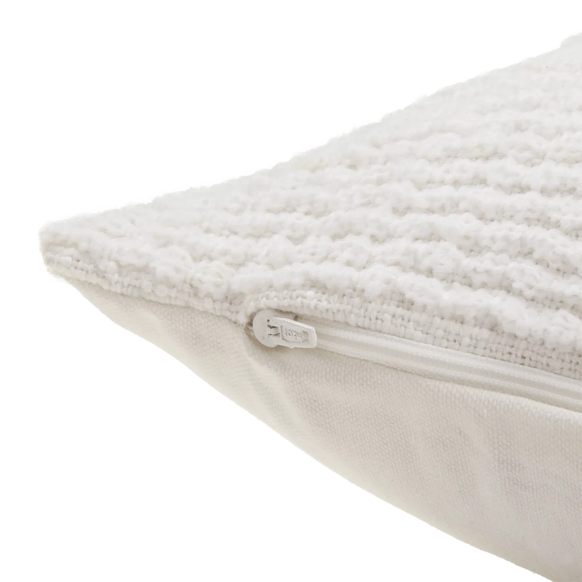 White Lindy Lumbar Decorative Pillow - Image 5