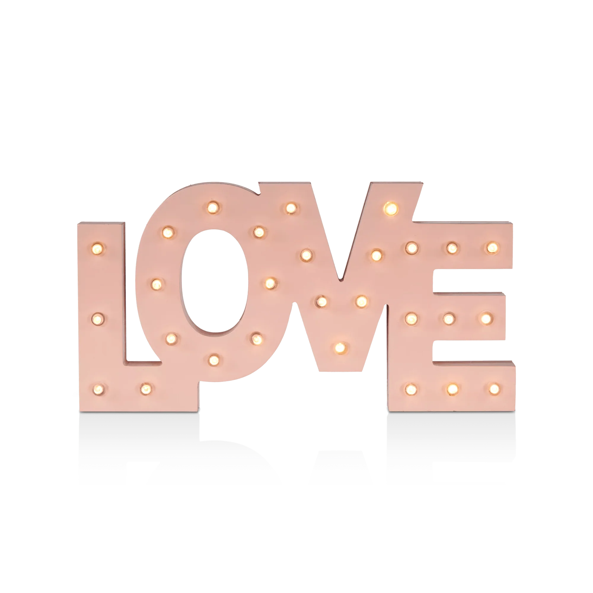 Love Letter Sign with LED Lights - Image 2