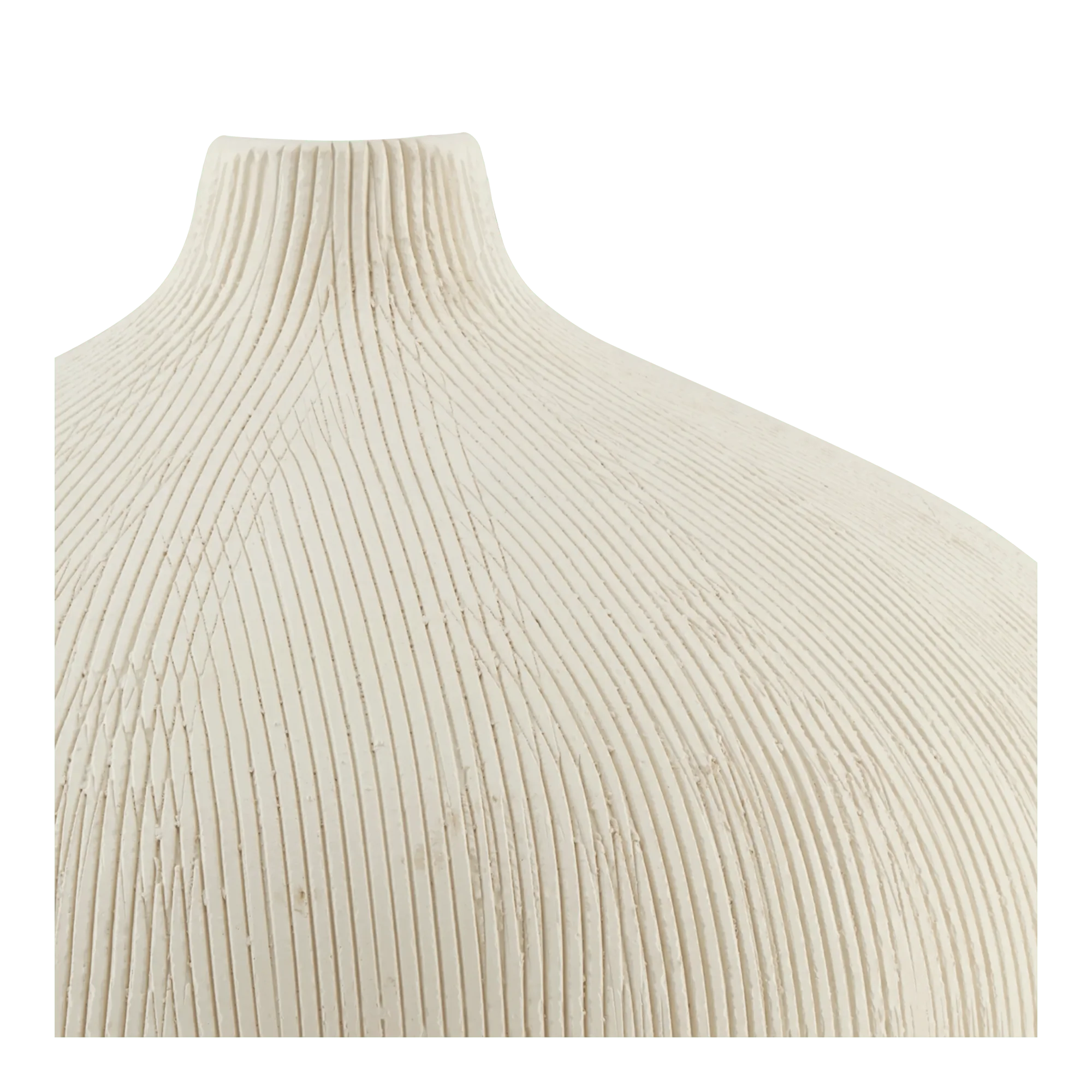 Low and Wide Ceramic Vase - Image 2