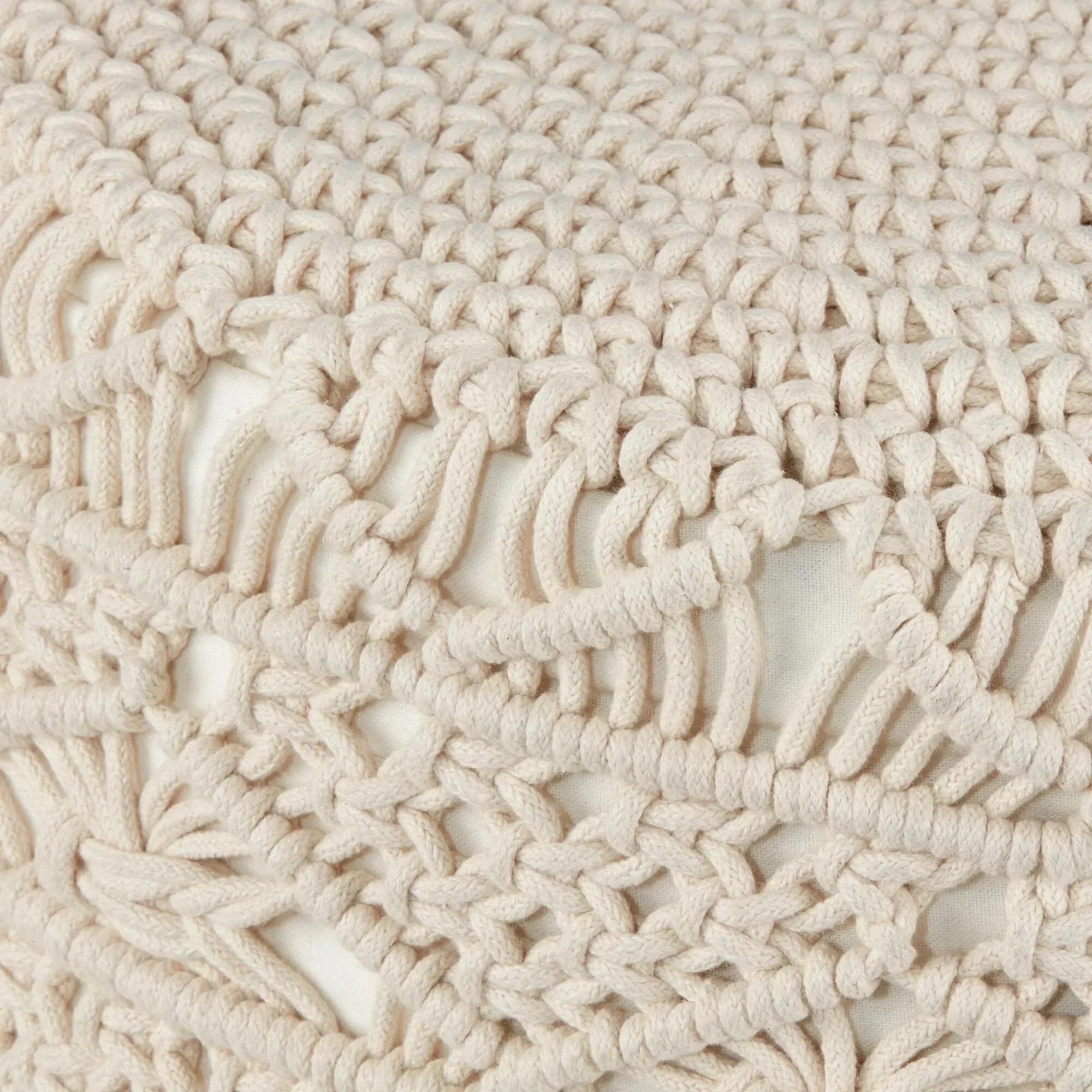 Macrame Ottoman - Image 4