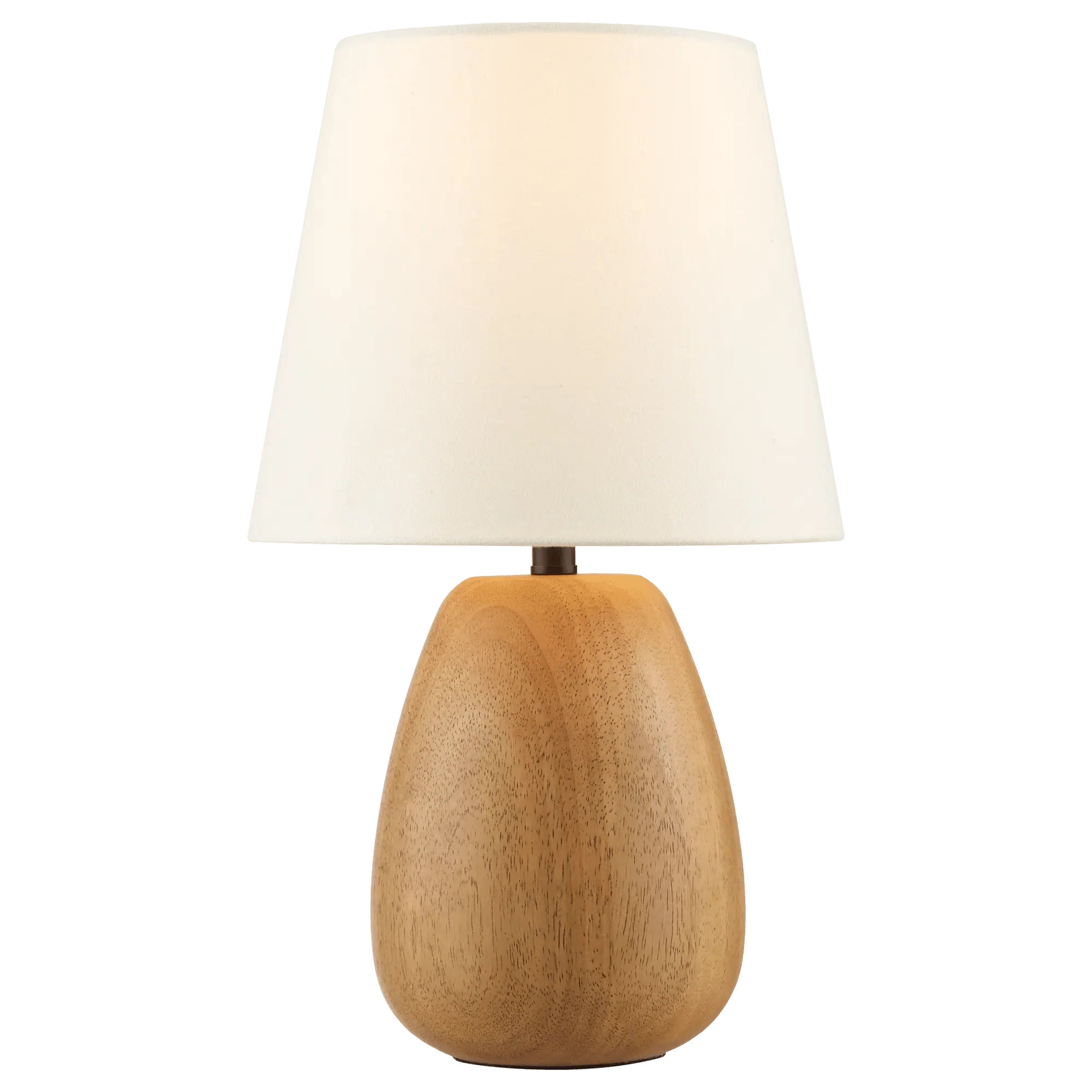 Mango Wood Base Table Lamp - Image 3