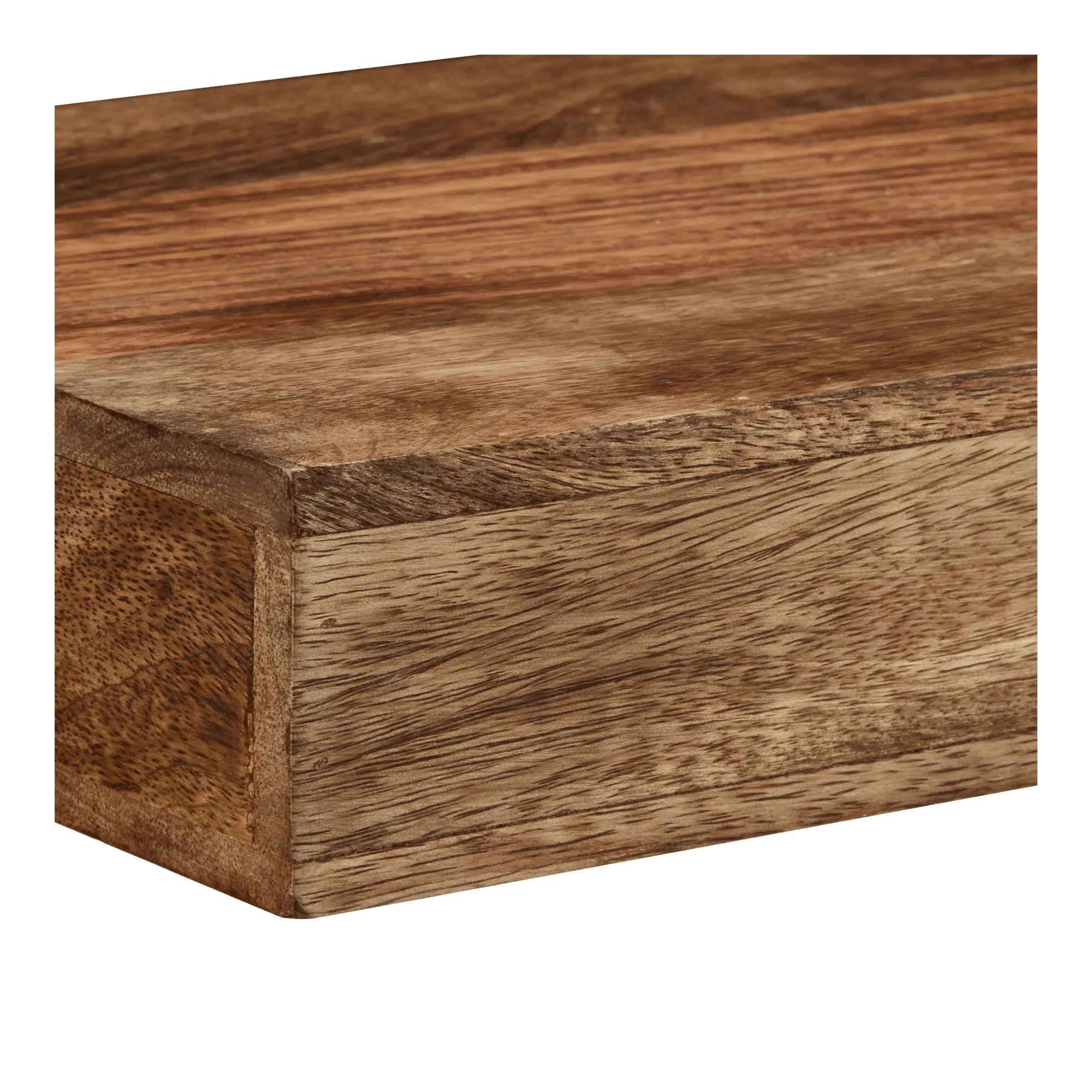 Mango Wood Floating Shelf - Image 3