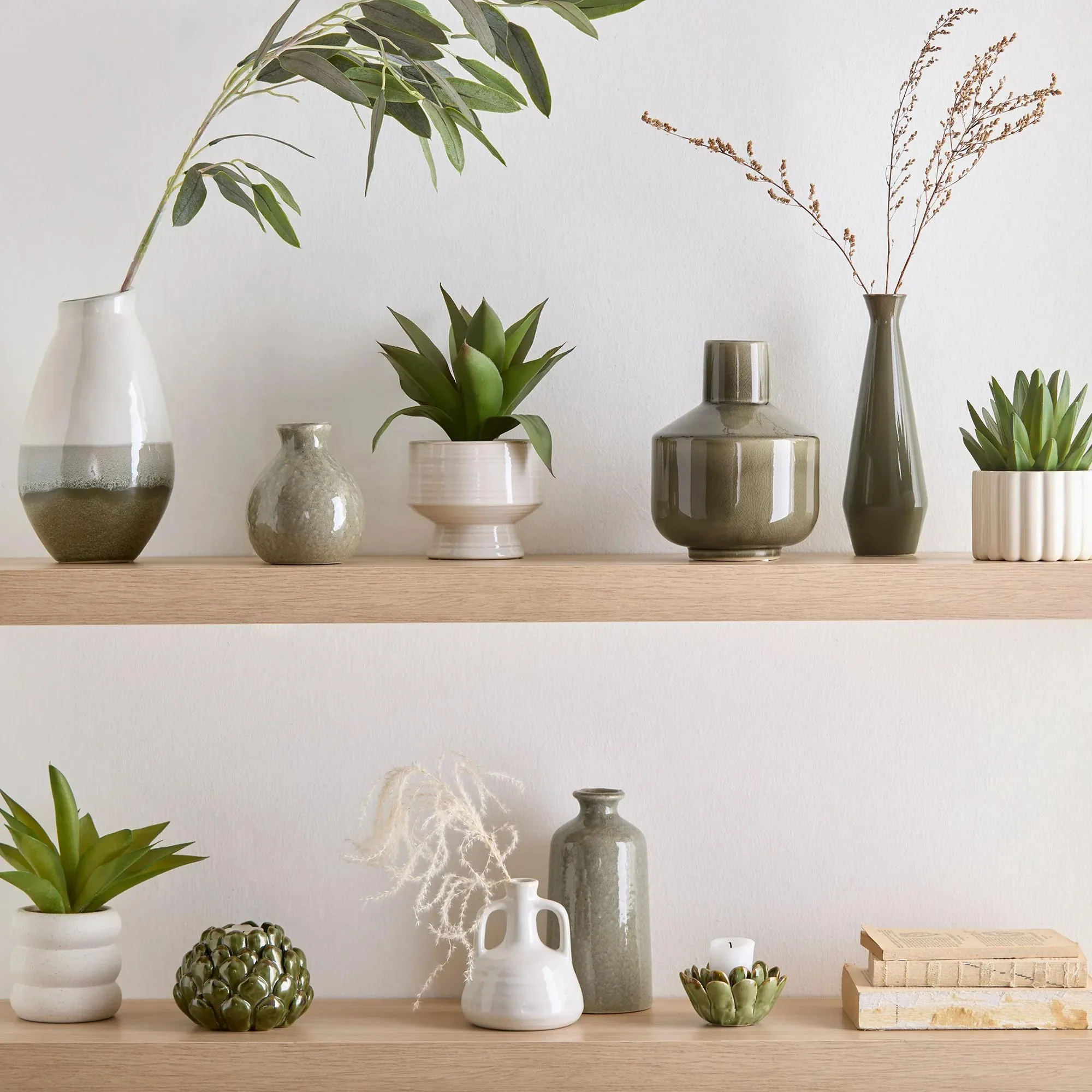Artificial Aloe in Ceramic Pot - Image 6