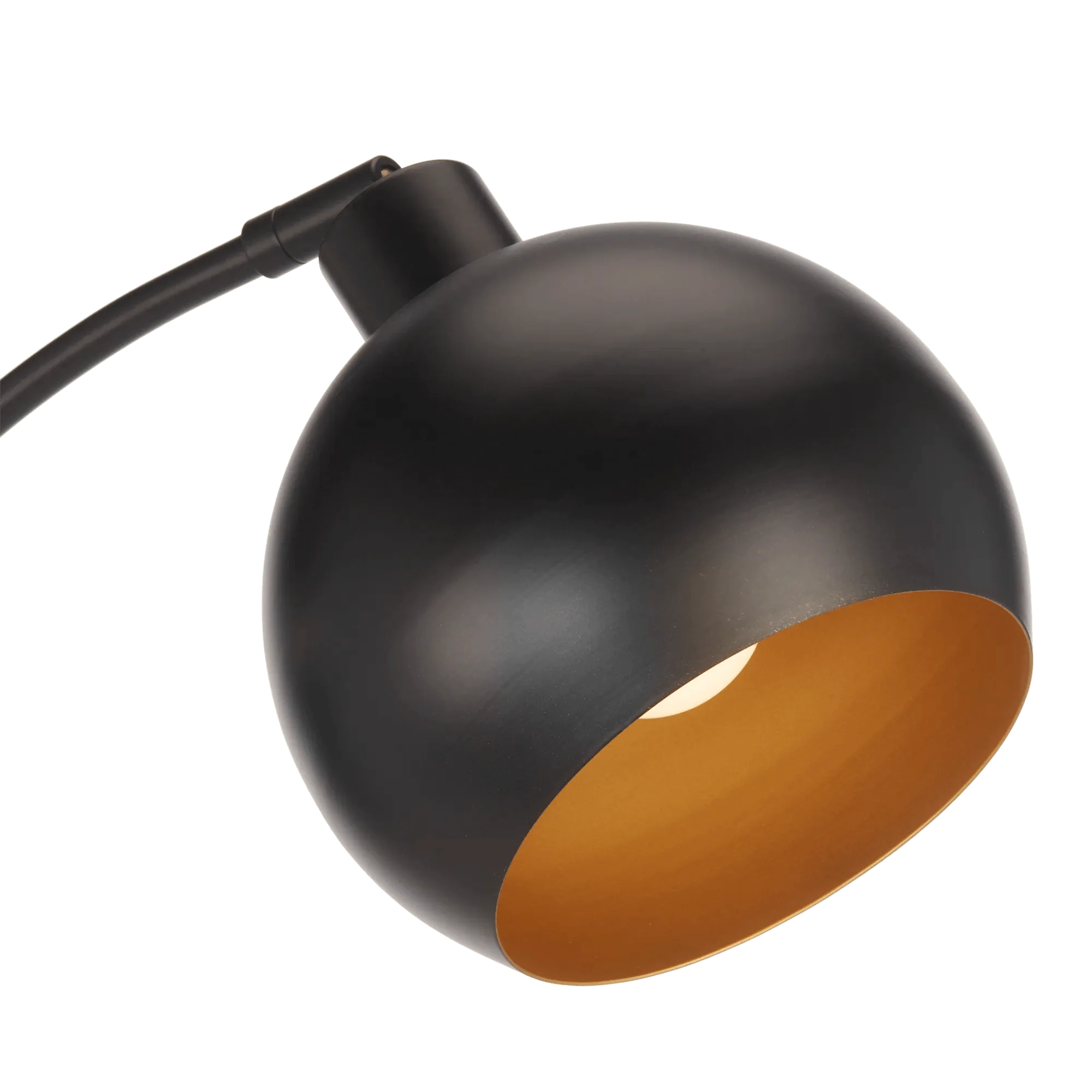 Metal Floor Lamp with 3 Metal Globes - Image 3