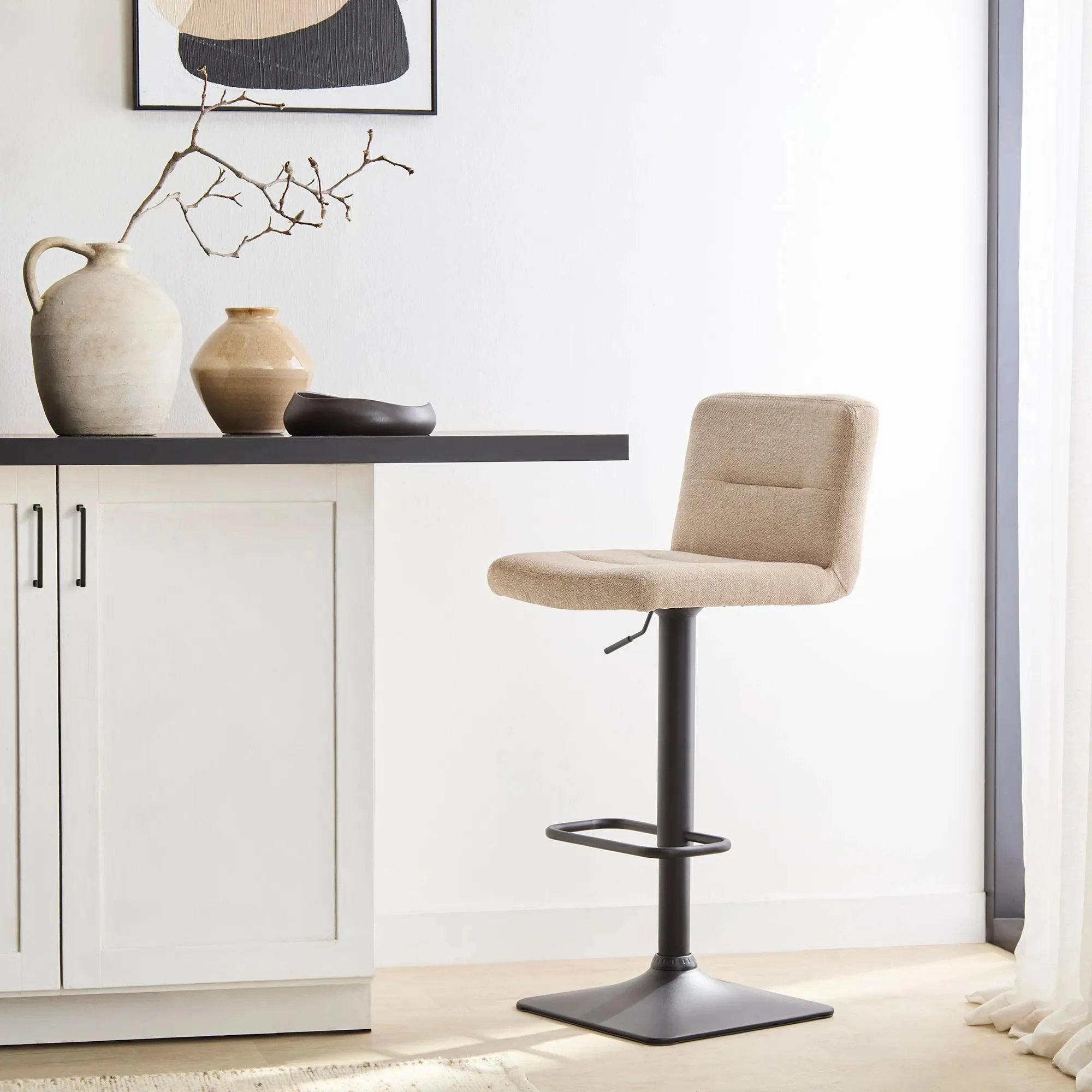 Modern Adjustable Bar Stool - Image 2