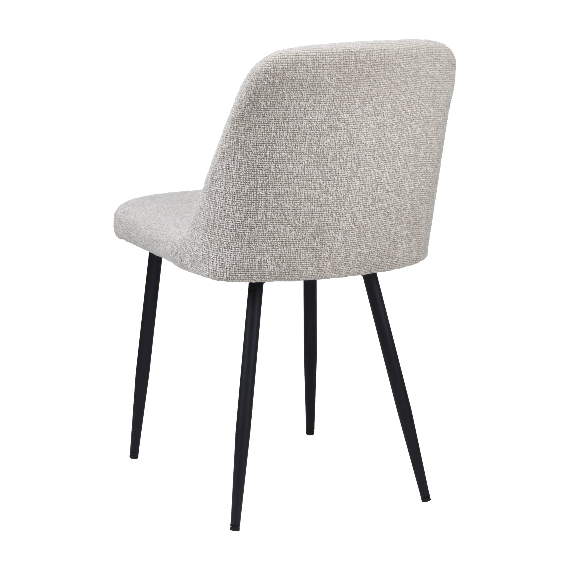 Modern Taupe Dining Chair - Image 3