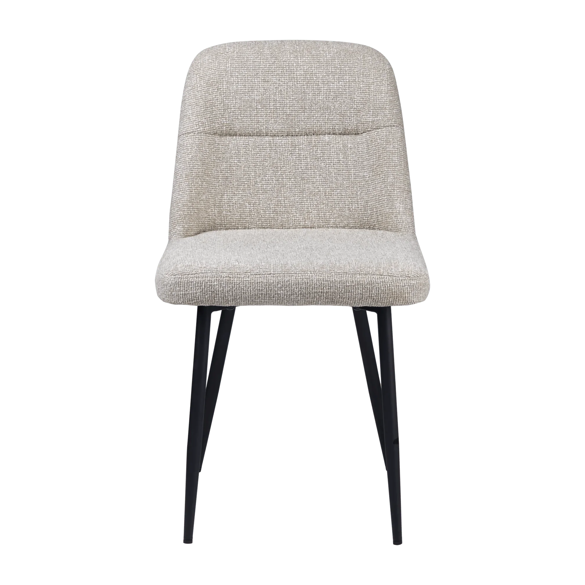 Modern Taupe Dining Chair - Image 4