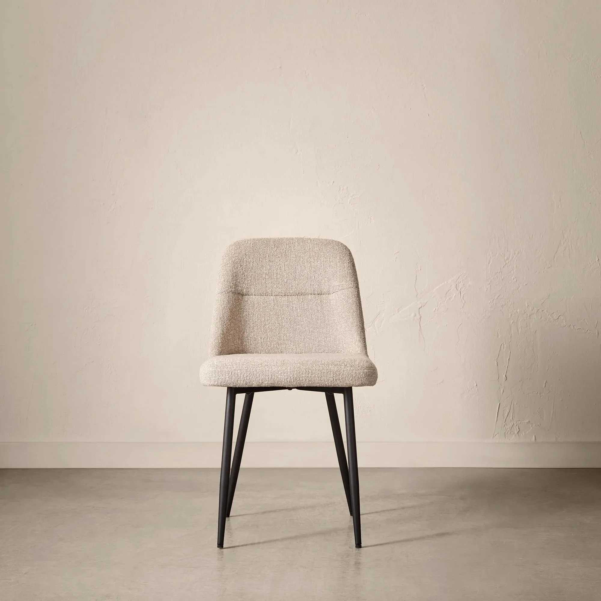 Modern Taupe Dining Chair - Image 7