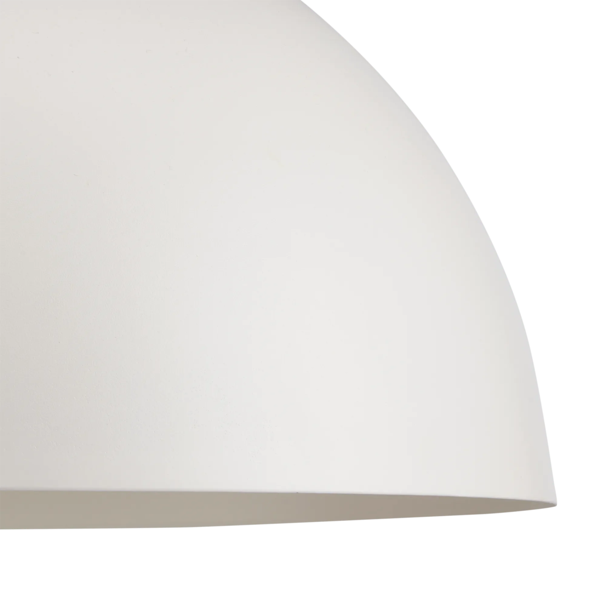 Modern white ceiling light with wooden detail - Image 6