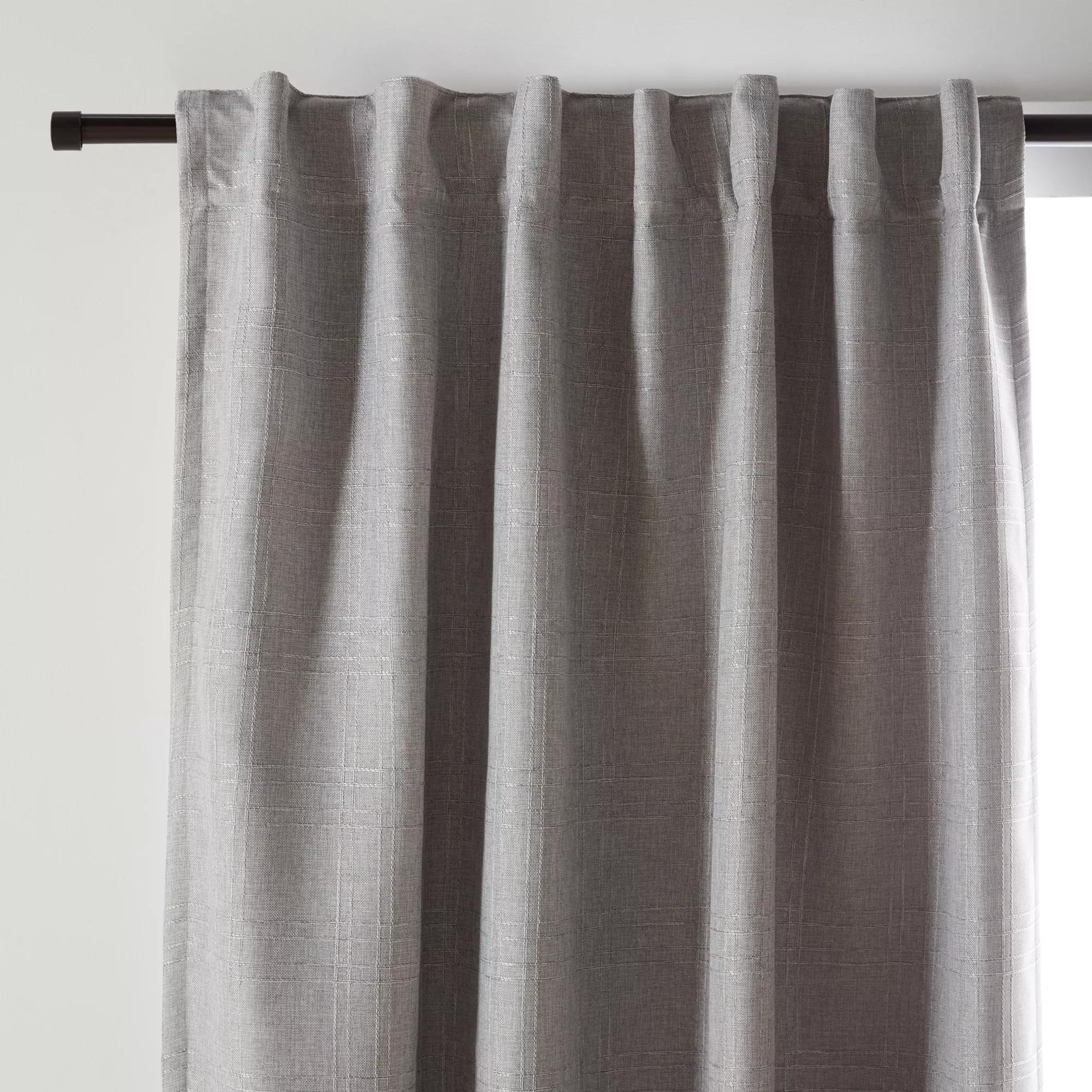 Grey Mullins Blackout Back-Tab Curtain - Image 3