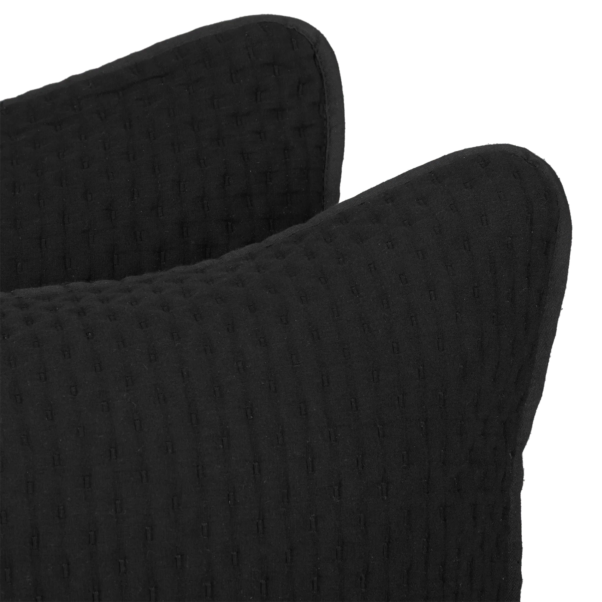 Black Nash Collection - 3-Piece Coverlet Set - Image 4