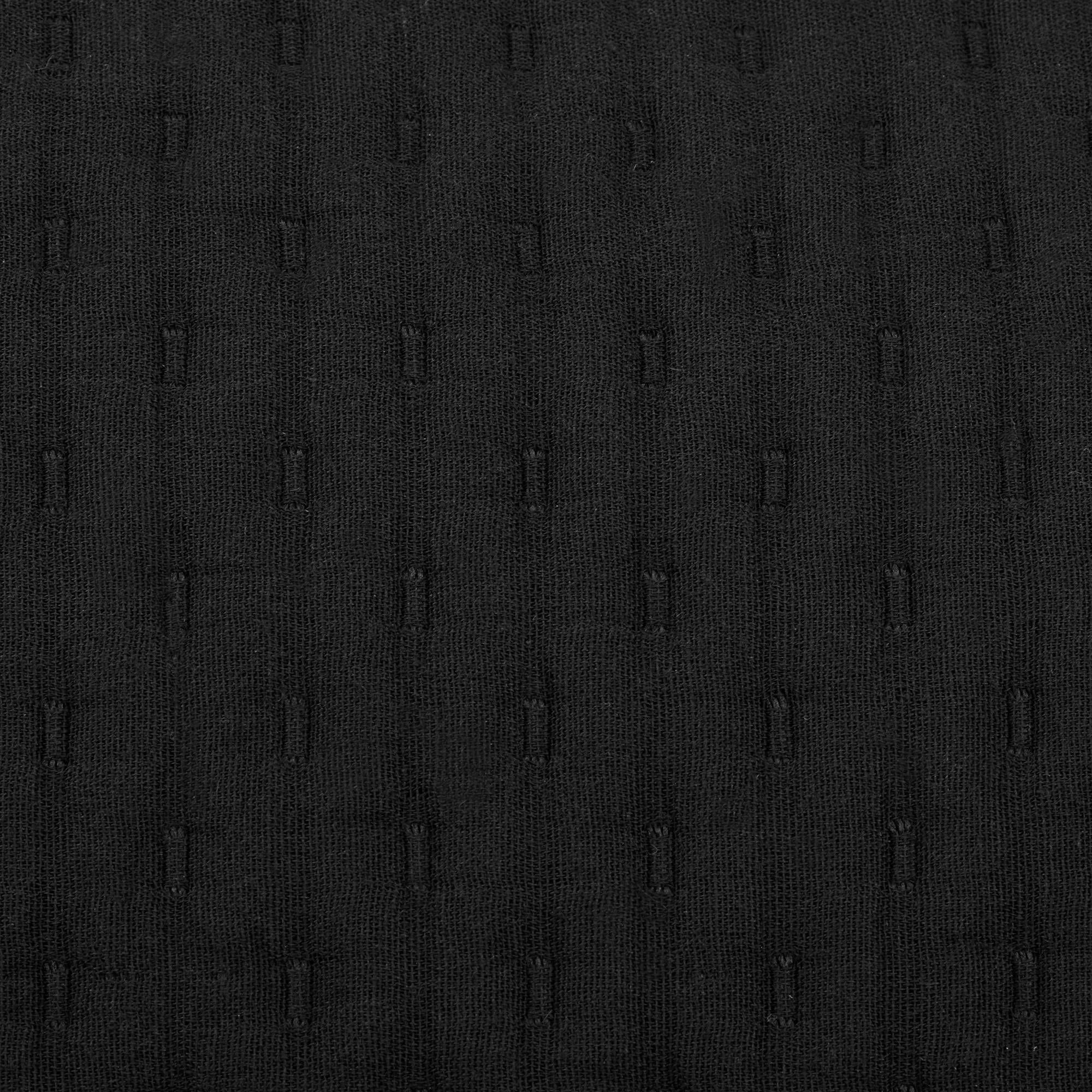 Black Nash Collection - 3-Piece Coverlet Set - Image 5