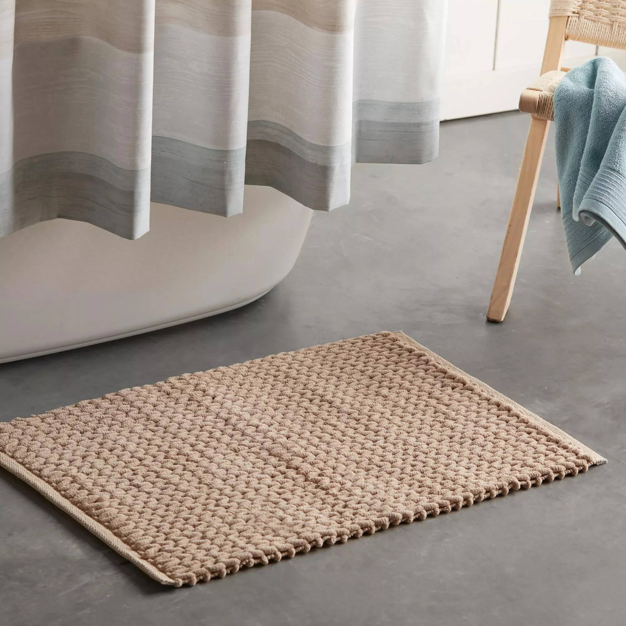 Natural Braided Bath Mat - Image 2
