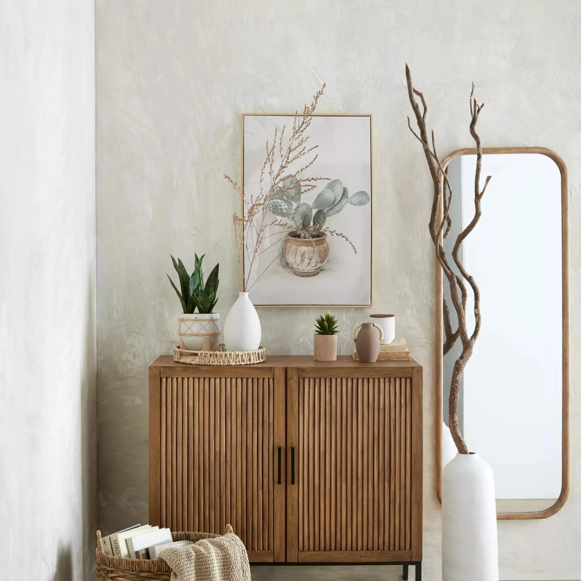 Natural Fiber Oval Storage Basket - Image 12