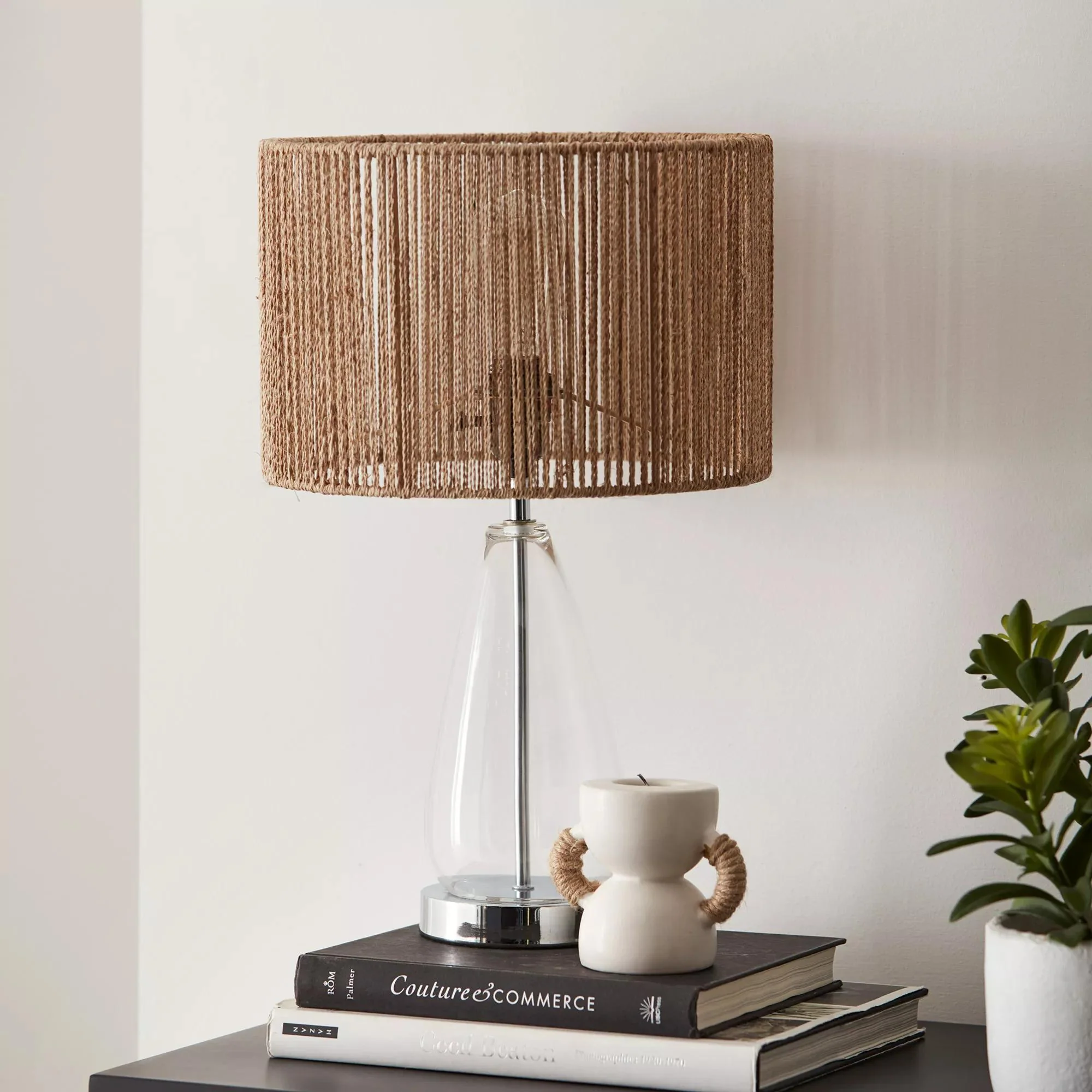 Natural Hemp Rope Lampshade - Image 3