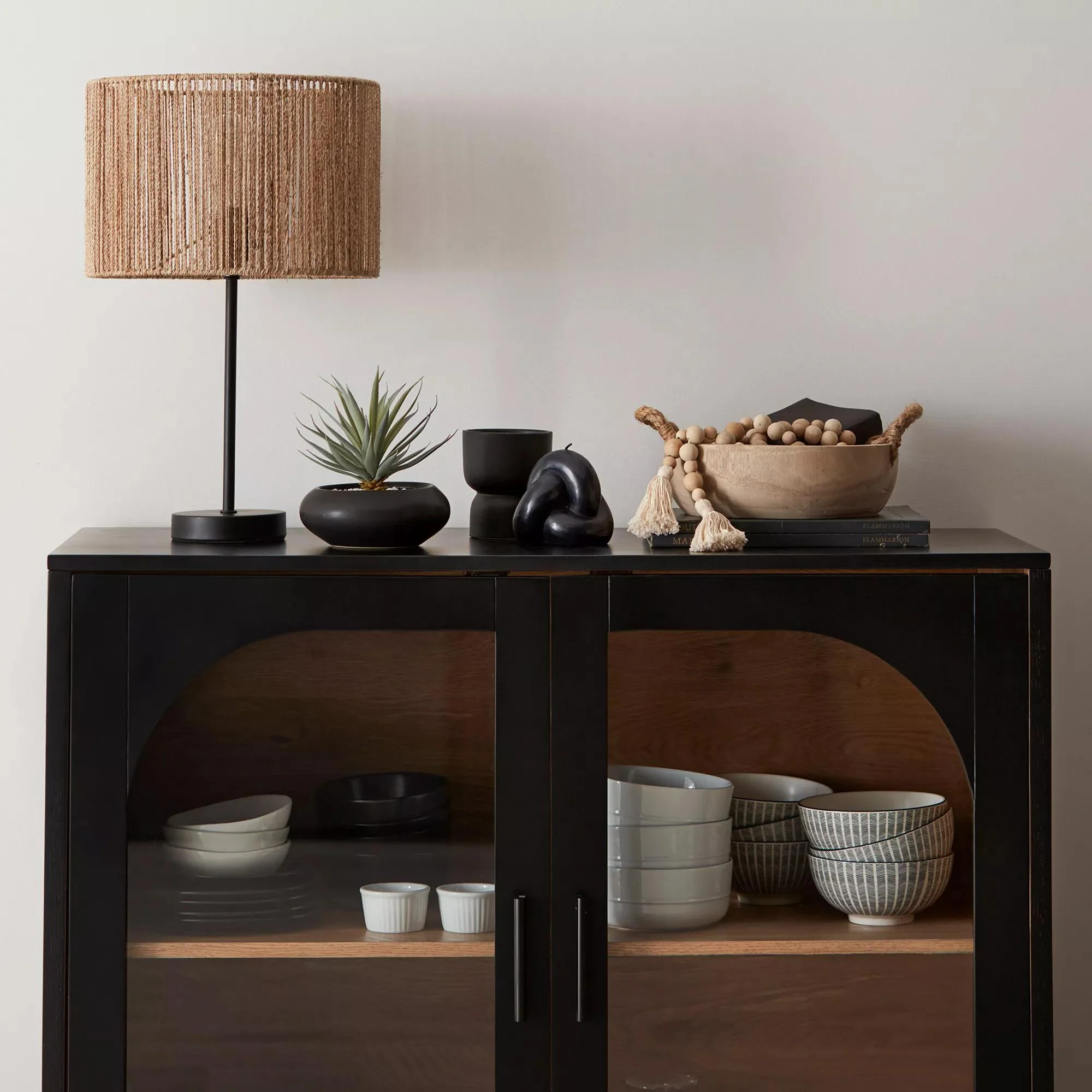 Natural Hemp Rope Lampshade - Image 4