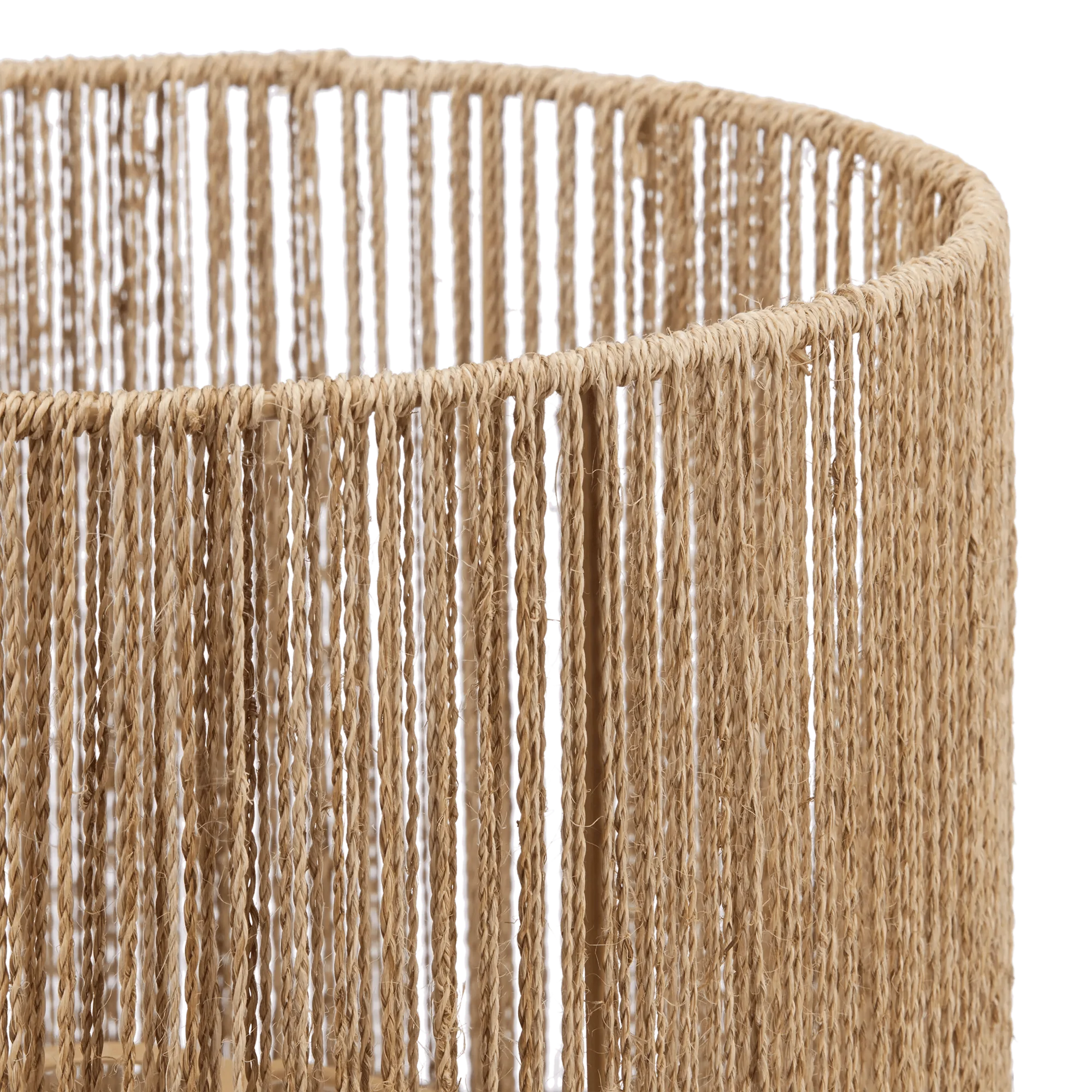 Natural Hemp Rope Lampshade - Image 6