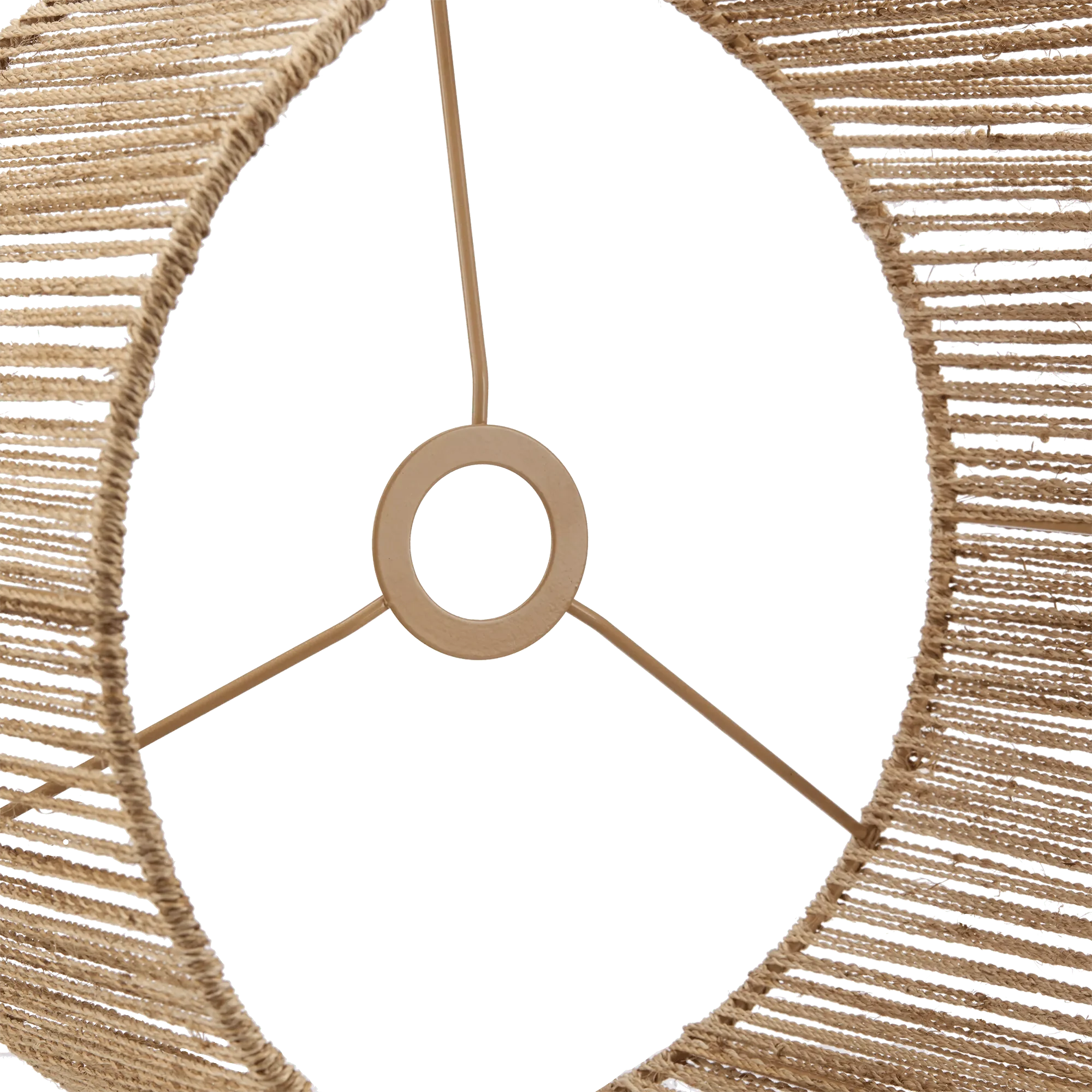 Natural Hemp Rope Lampshade - Image 7