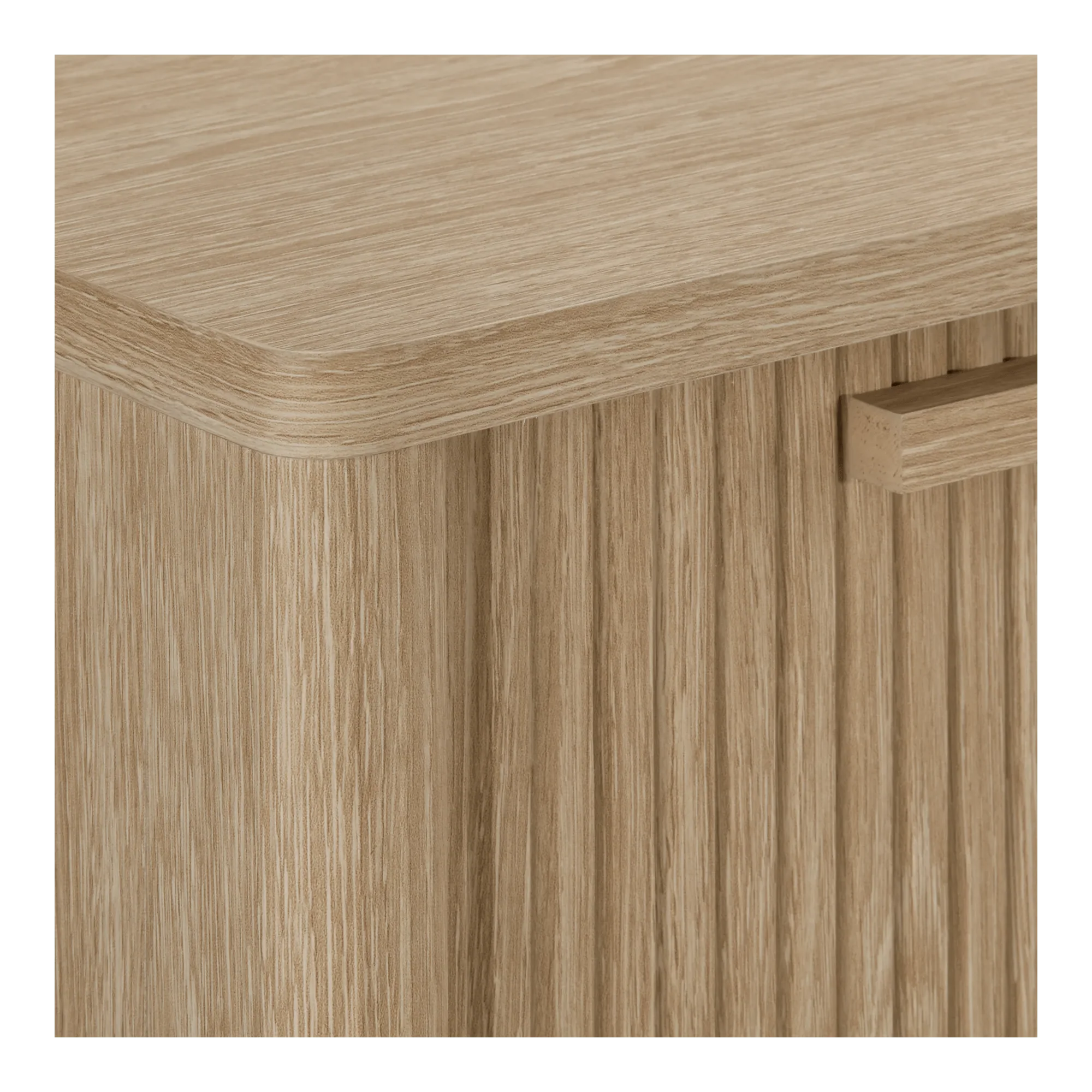 Natural Wood Buffet Cabinet - Image 5