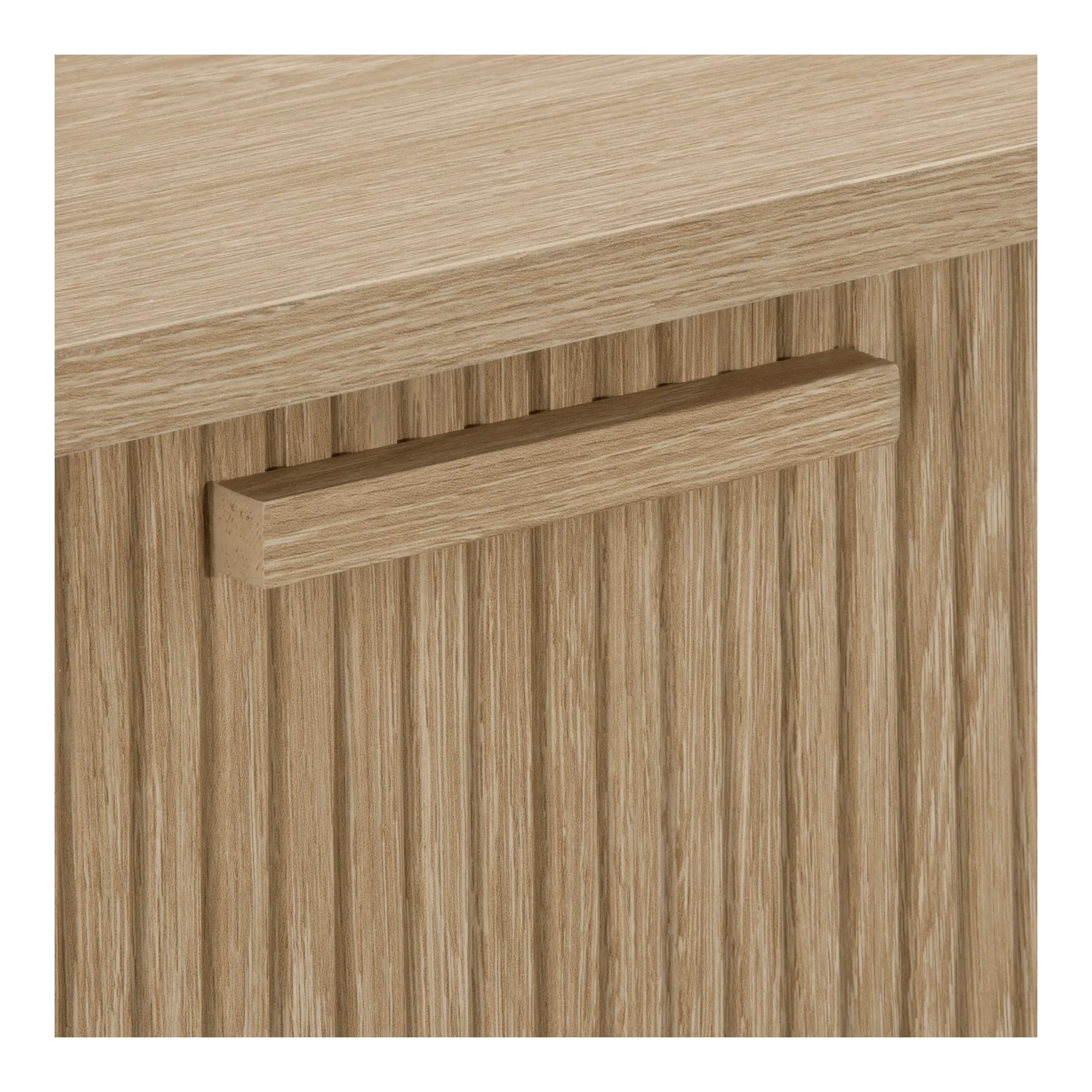 Natural Wood Buffet Cabinet - Image 6