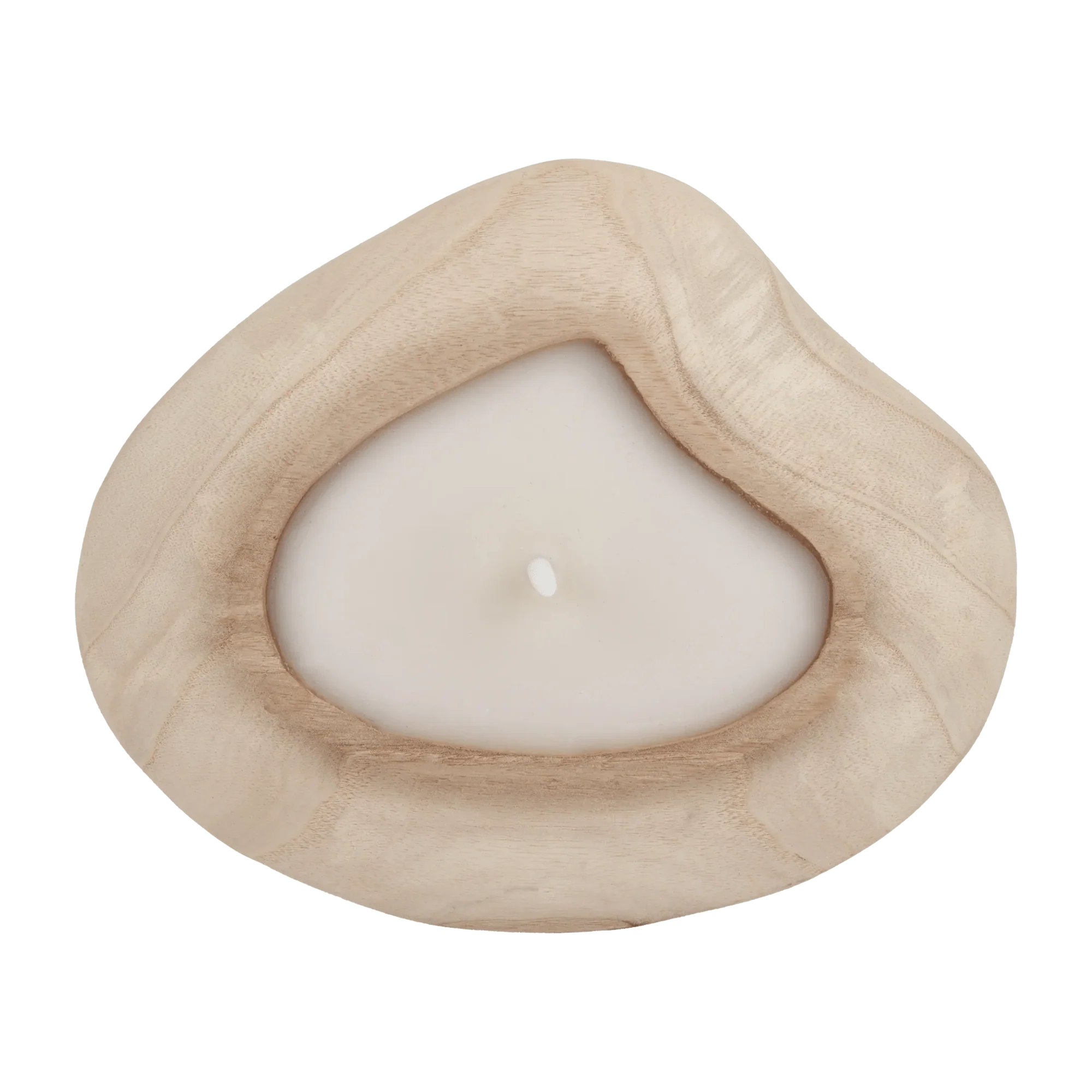 Natural Wood Candle Holder - Image 4