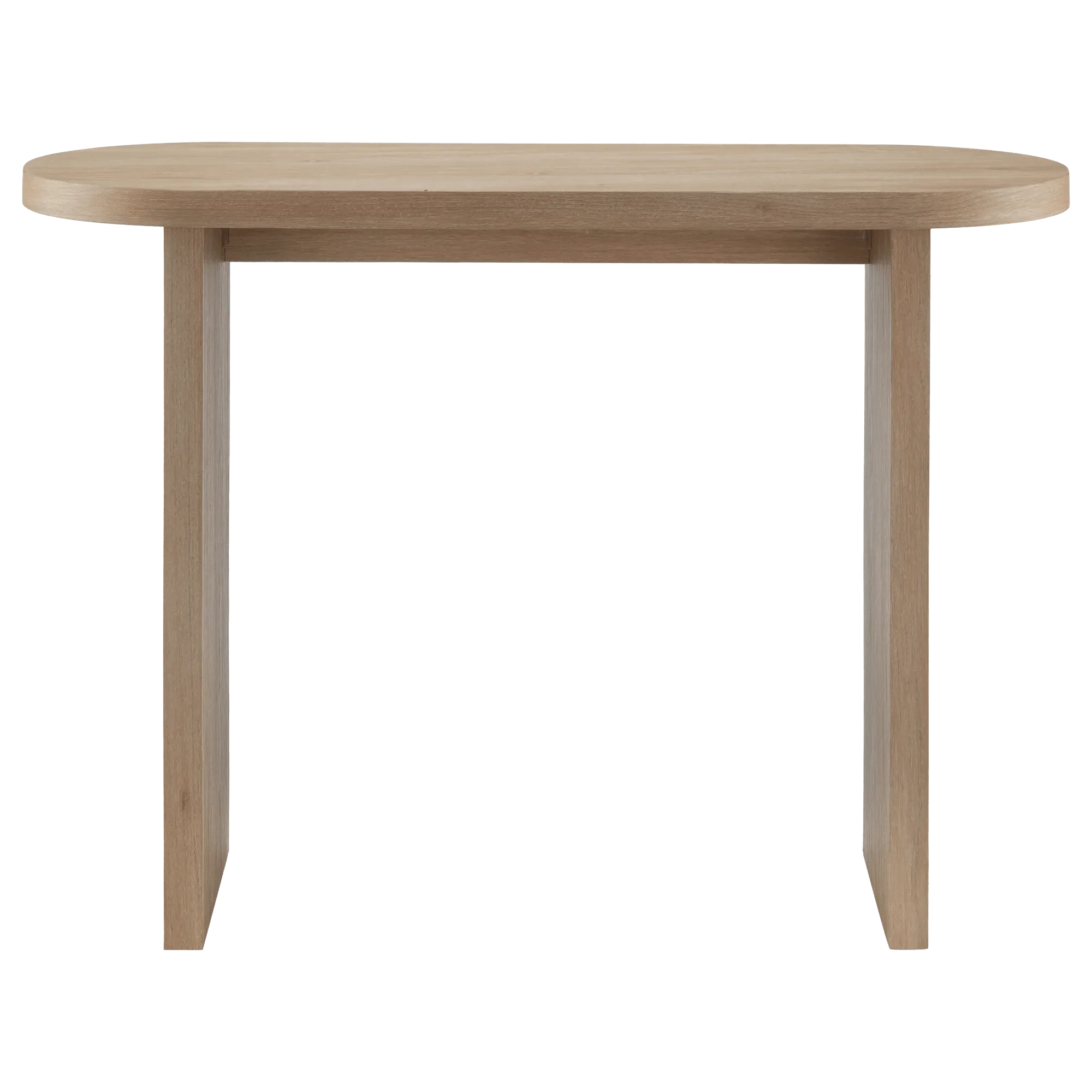 Natural Wood Console - Image 3