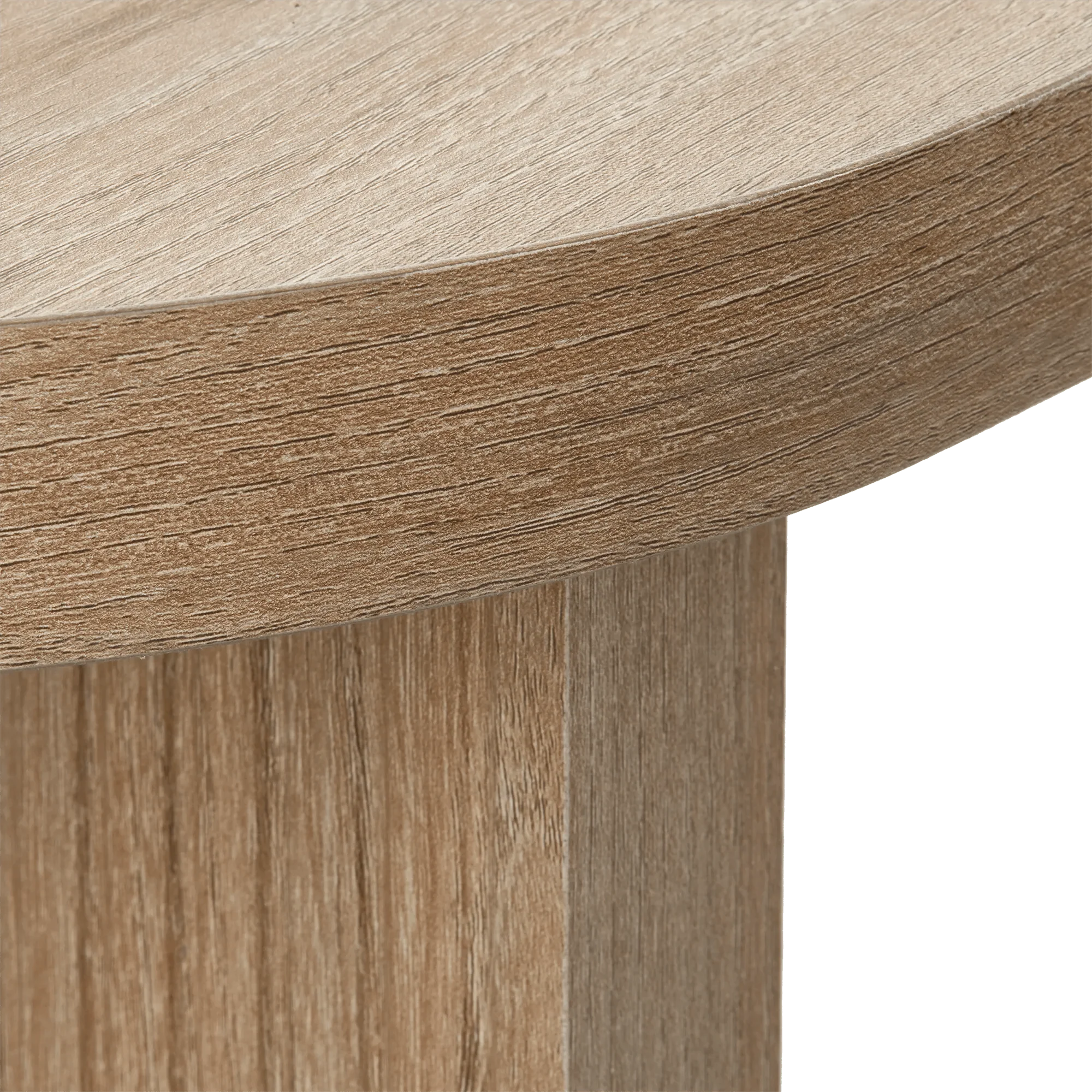 Natural Wood Console - Image 4
