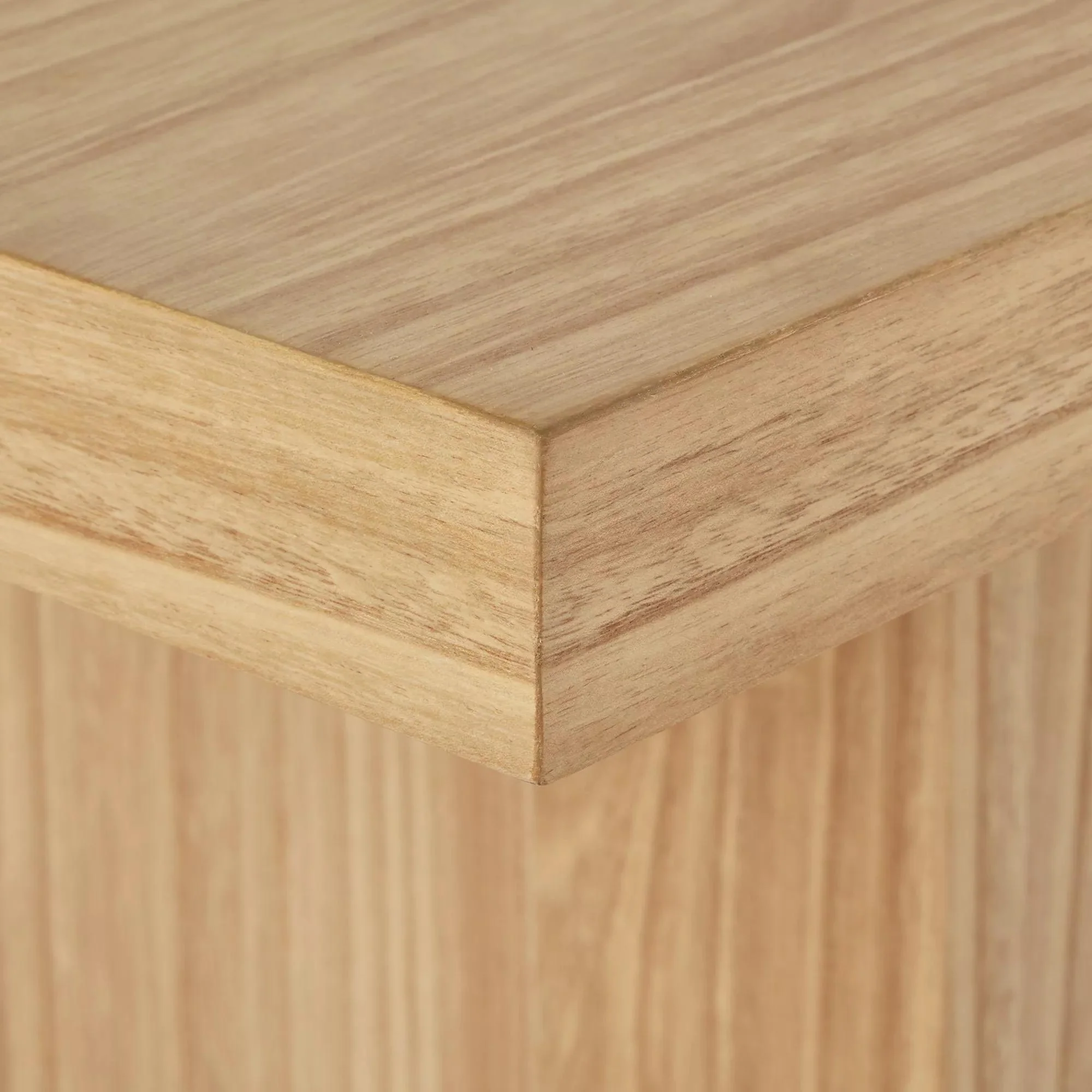 Natural Wood Dining Table - Image 3