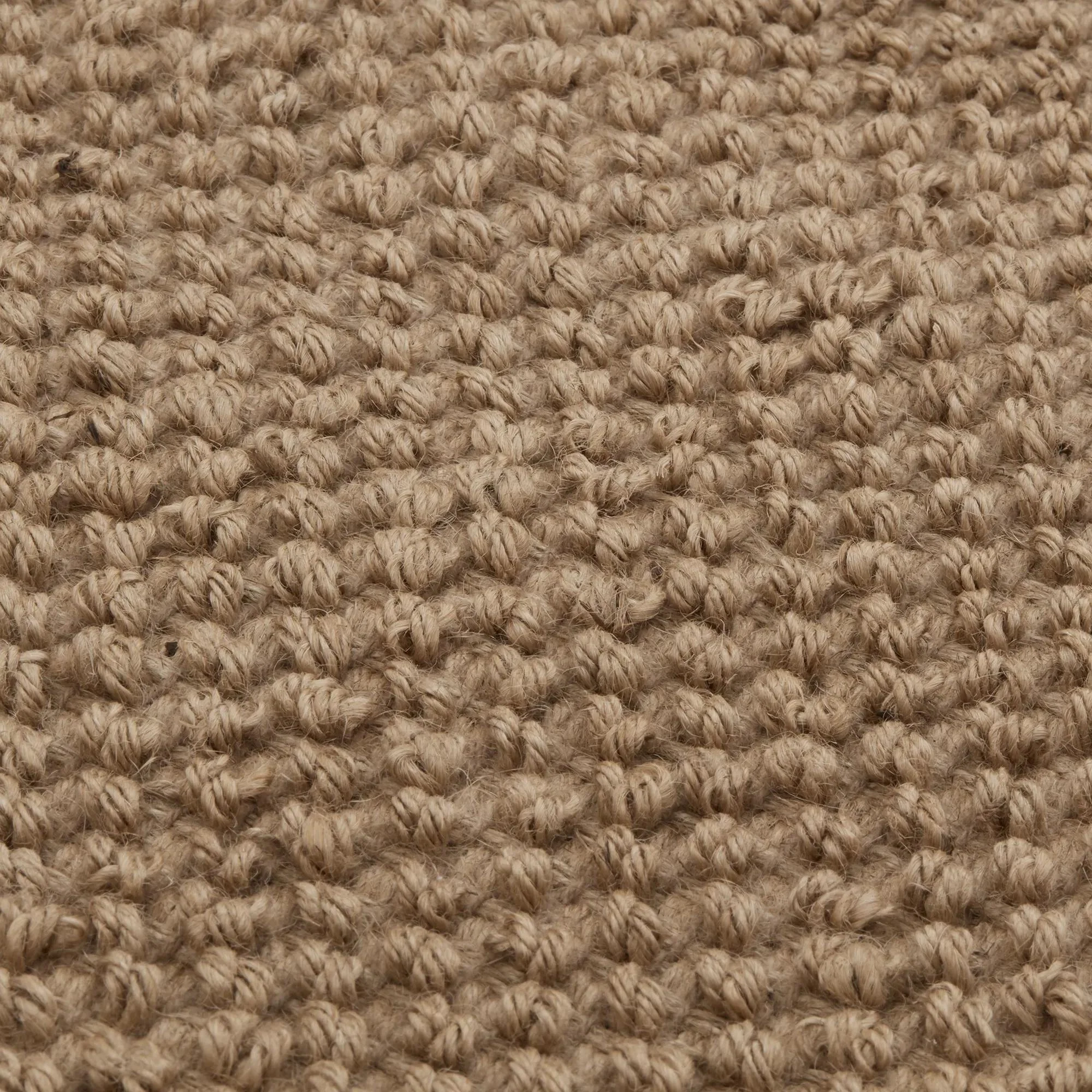 Natural Woven Jute Rug with Contrast Border - Image 2