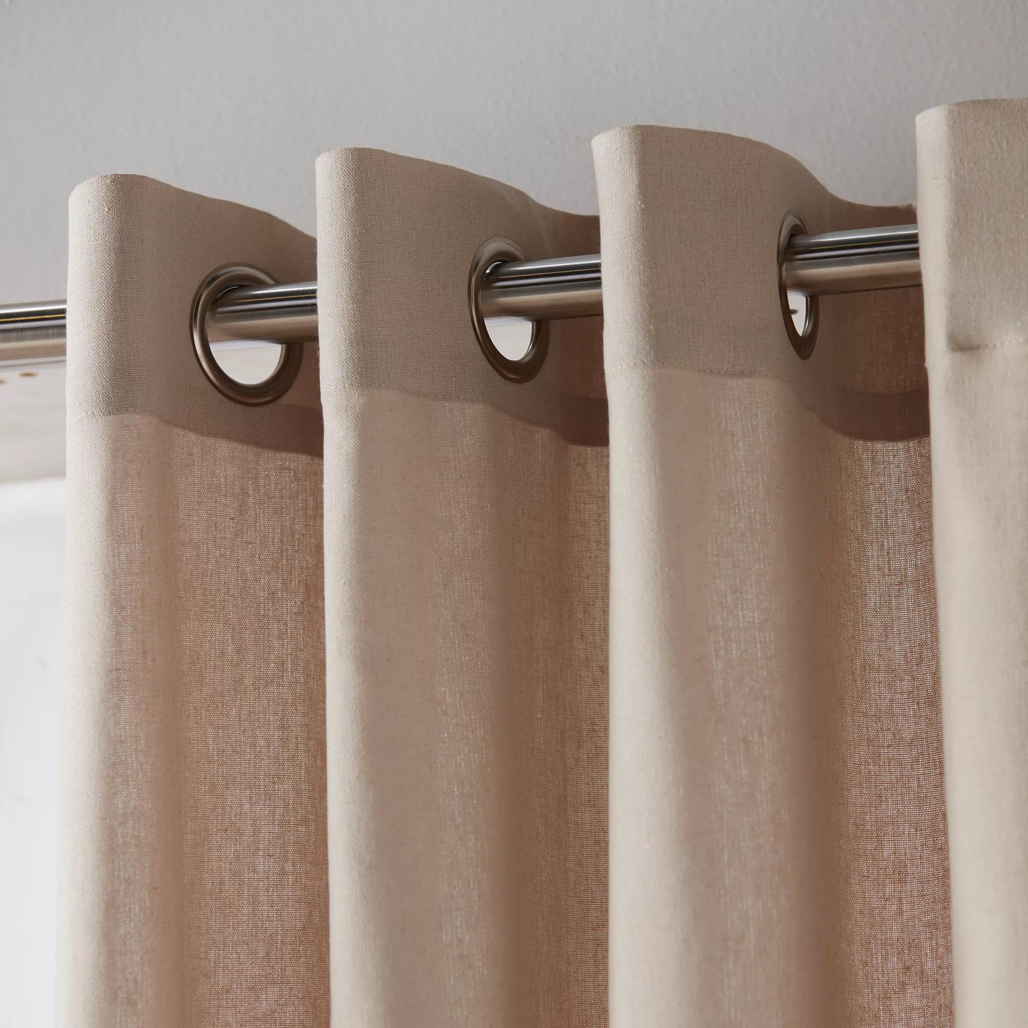 Beige Naturia Panel Curtain - Image 2