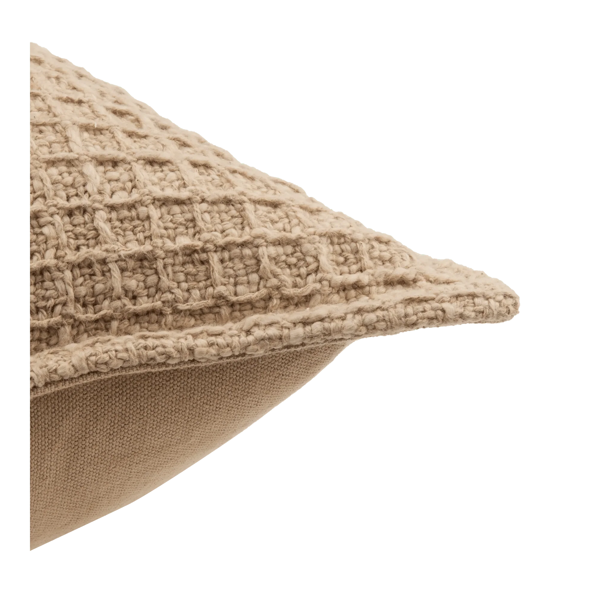 Nellie Neutral Textured Lumbar Pillow - Image 8