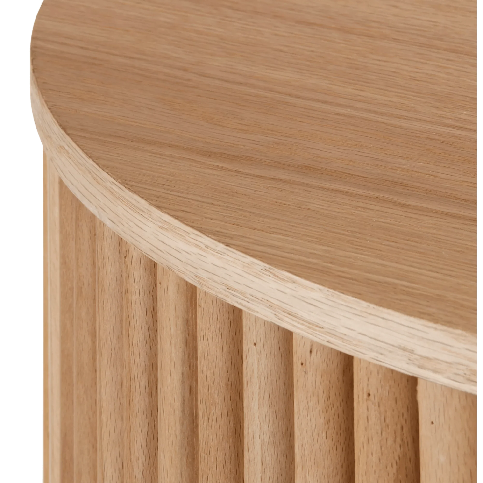 Nesting Coffee Table - Black Metal and Natural Wood - Image 5