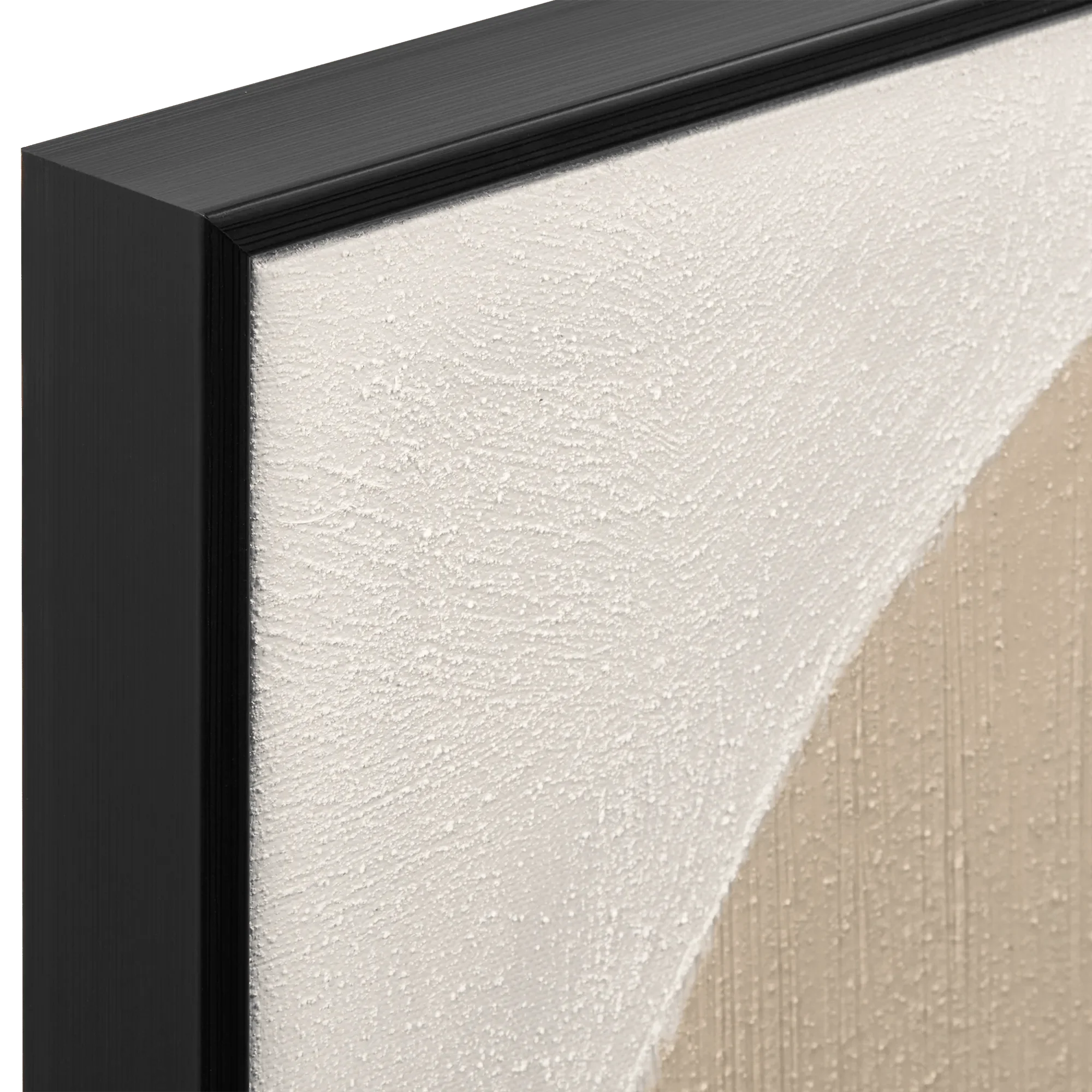 Neutral Abstract Framed Art - Image 2