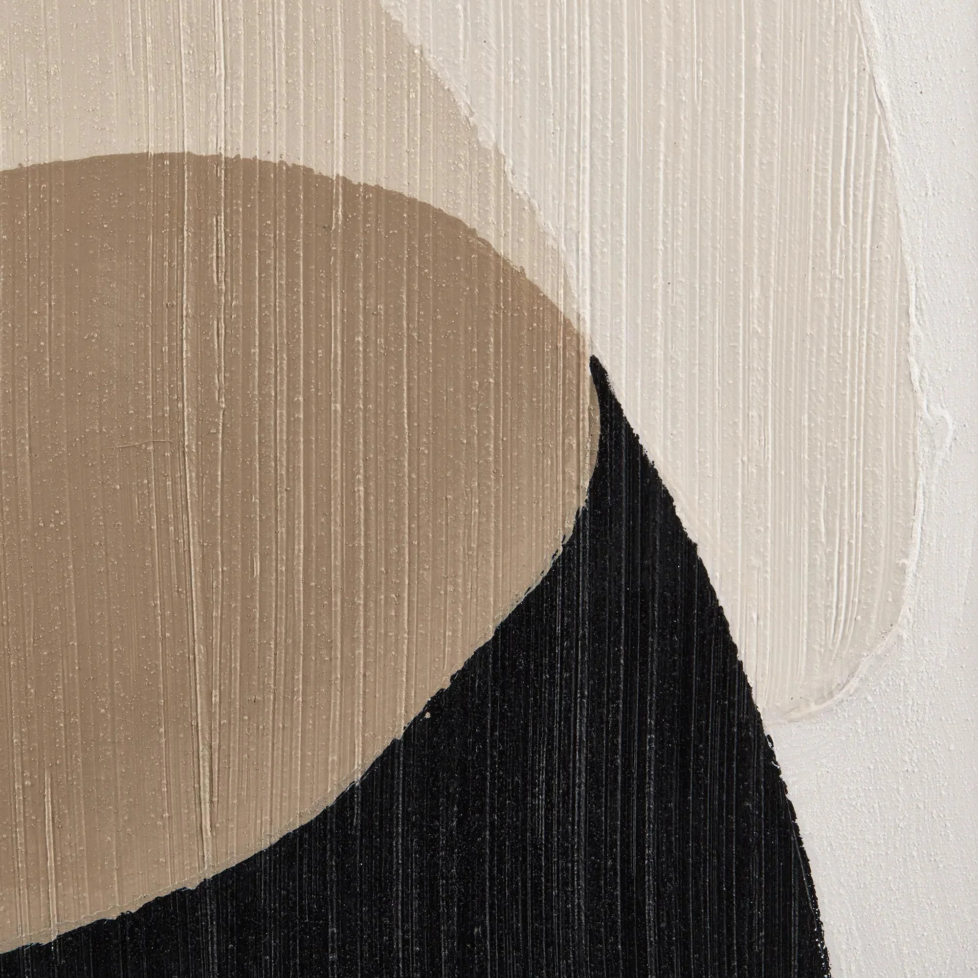 Neutral Abstract Framed Art - Image 3
