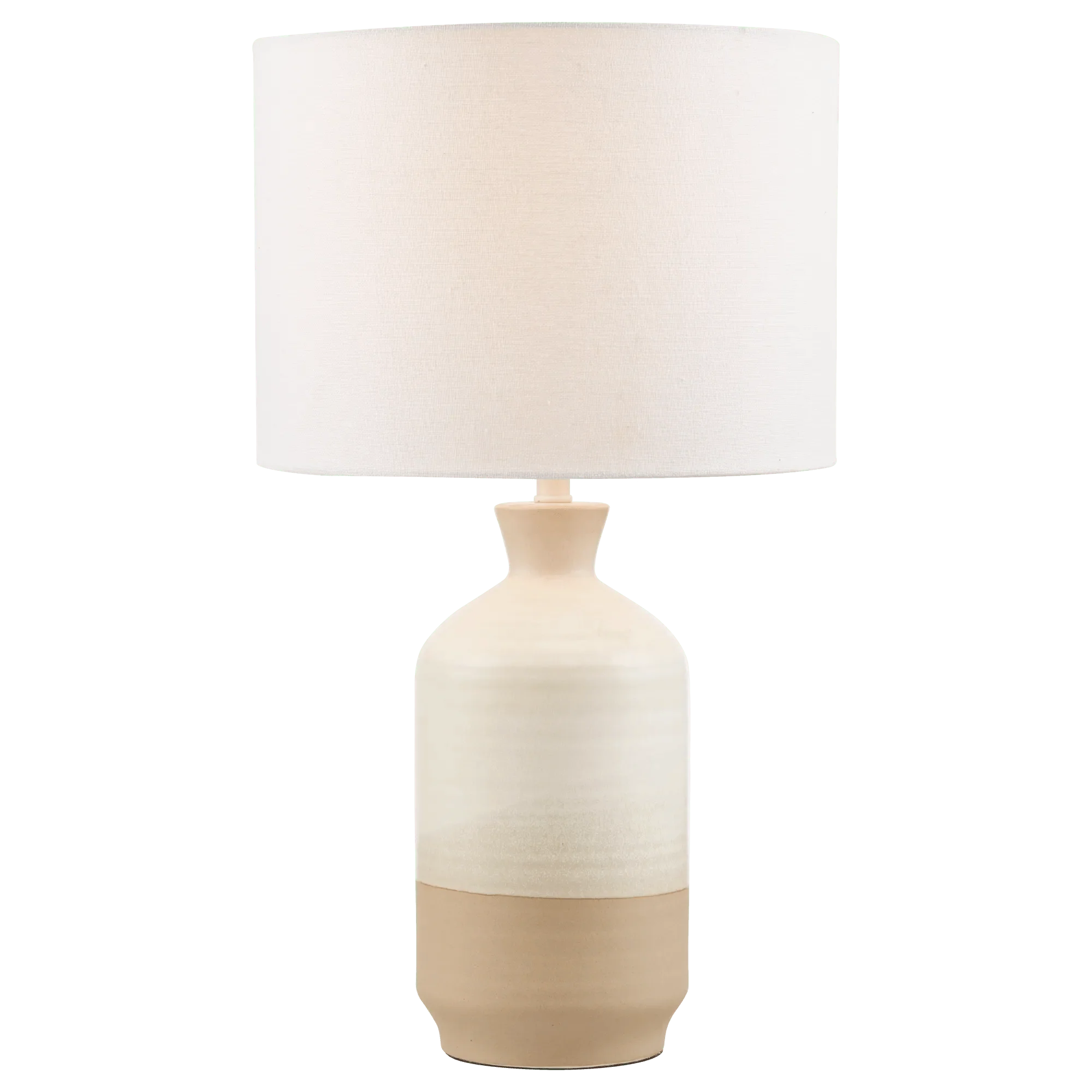Neutral Ceramic Table Lamp - Image 2