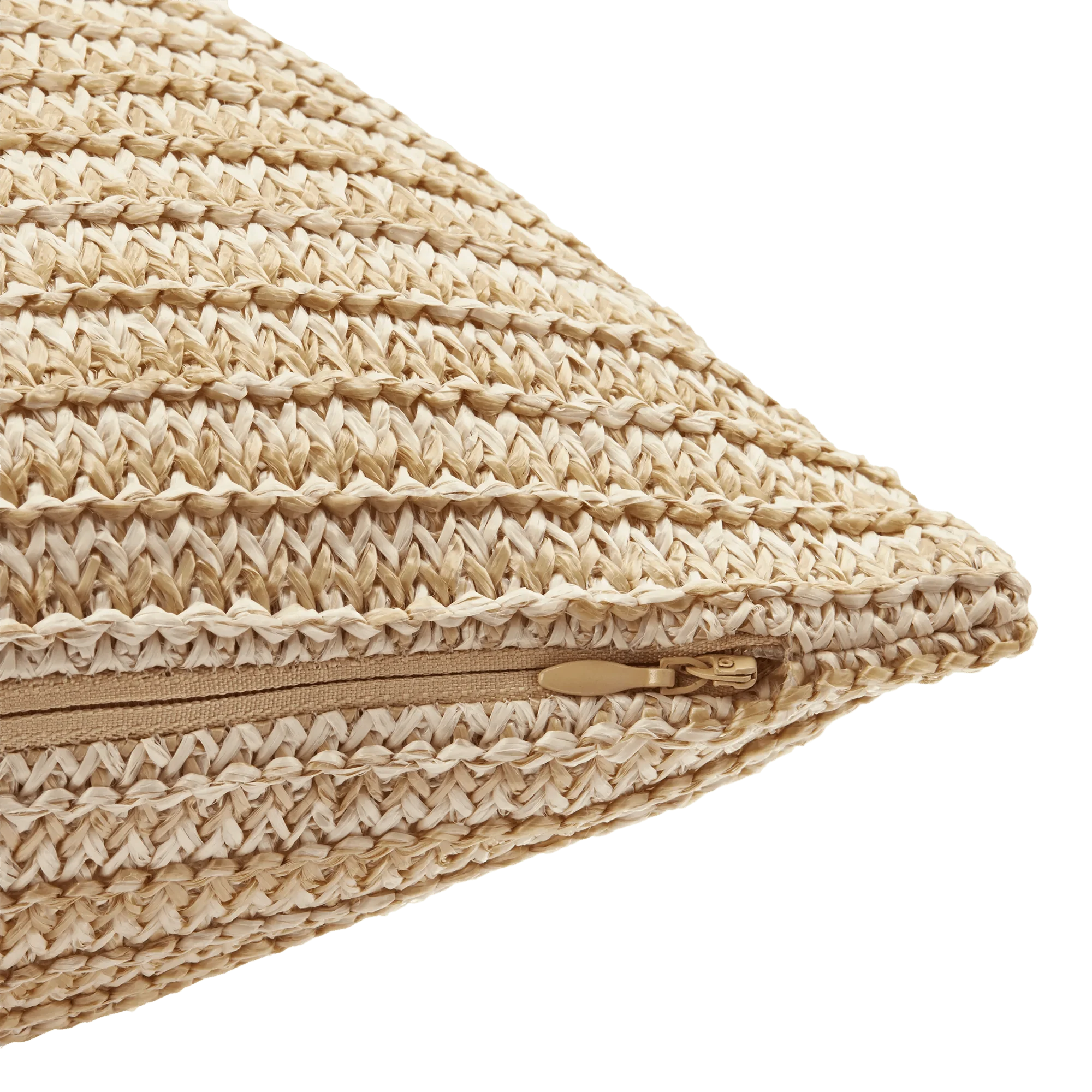 Oriane Woven Decorative Outdoor Pillow - Image 5