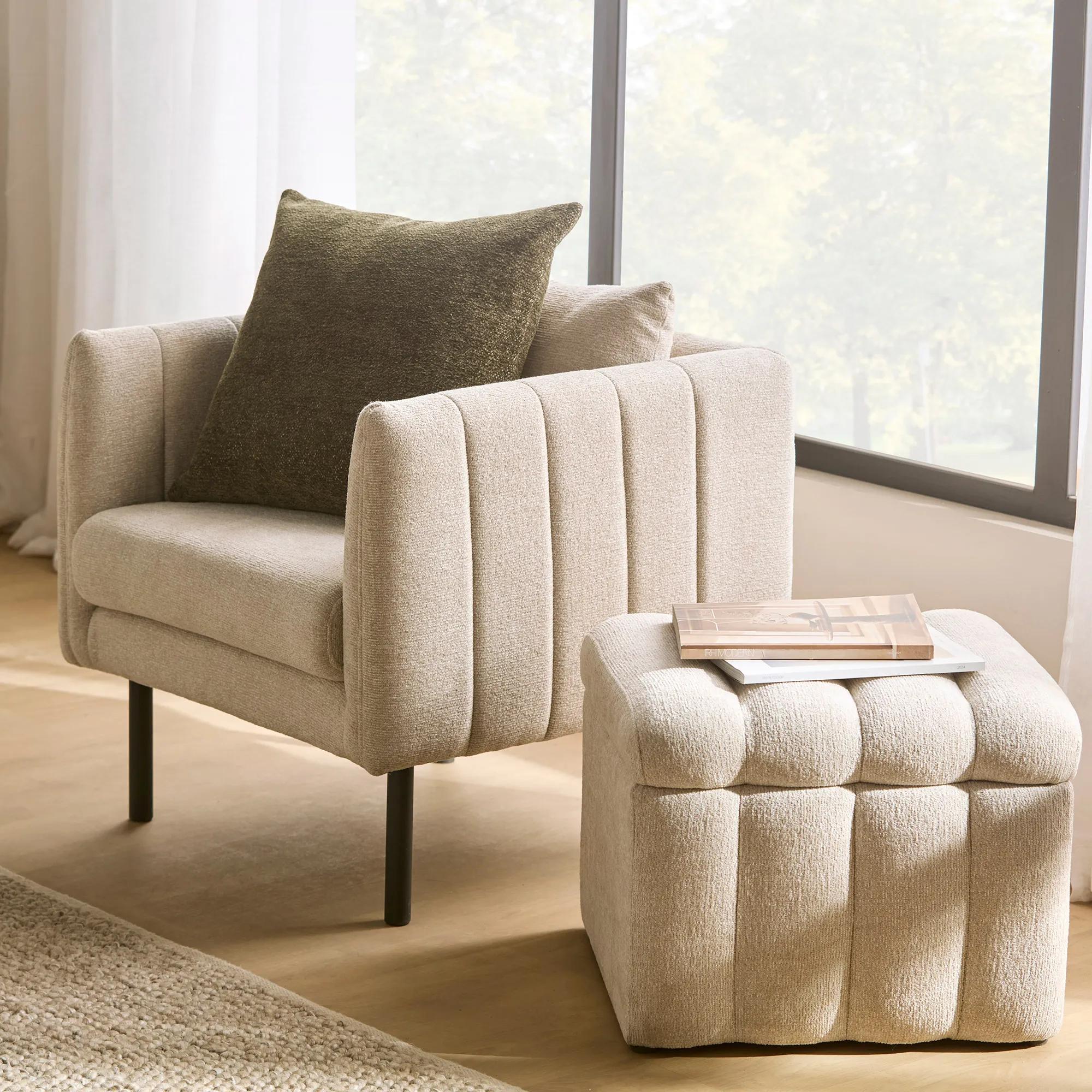 Ottoman with Storage - Image 2
