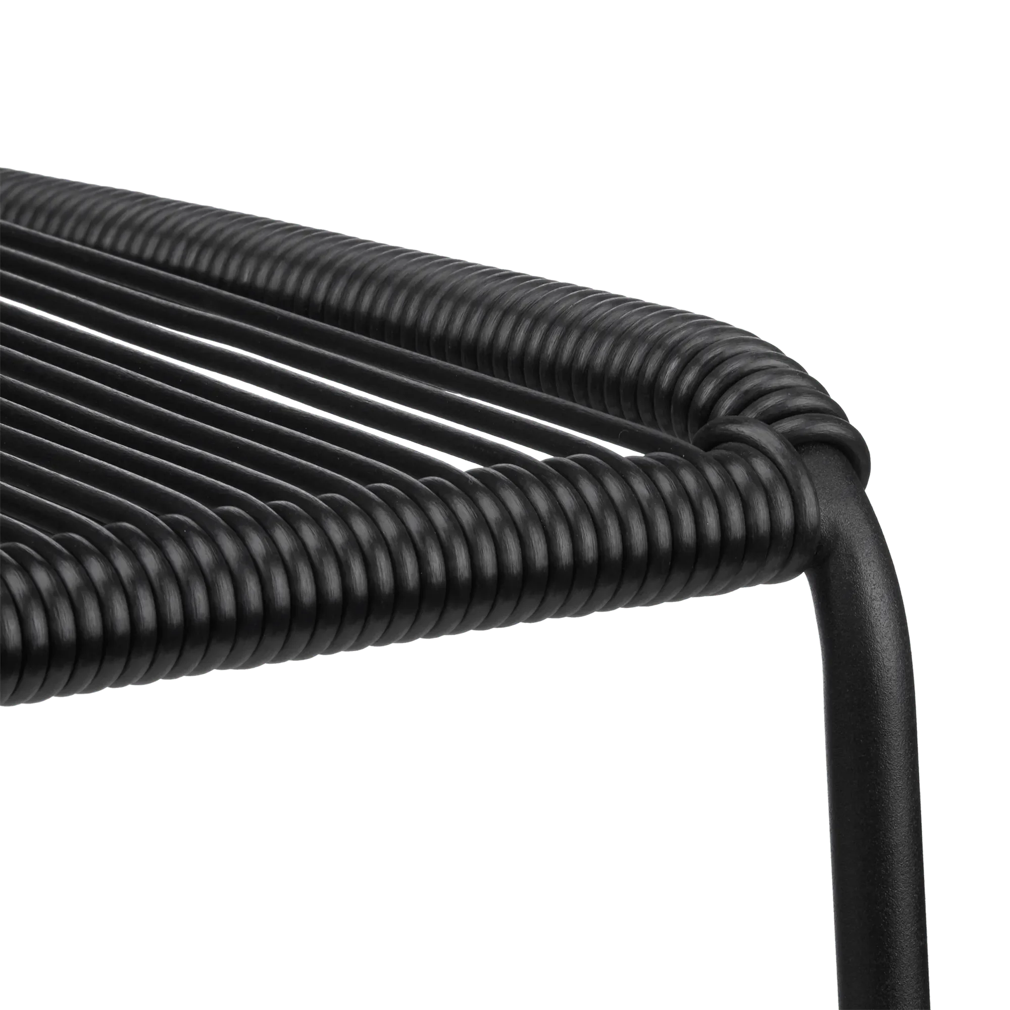Outdoor Black Dining Chair - Image 4