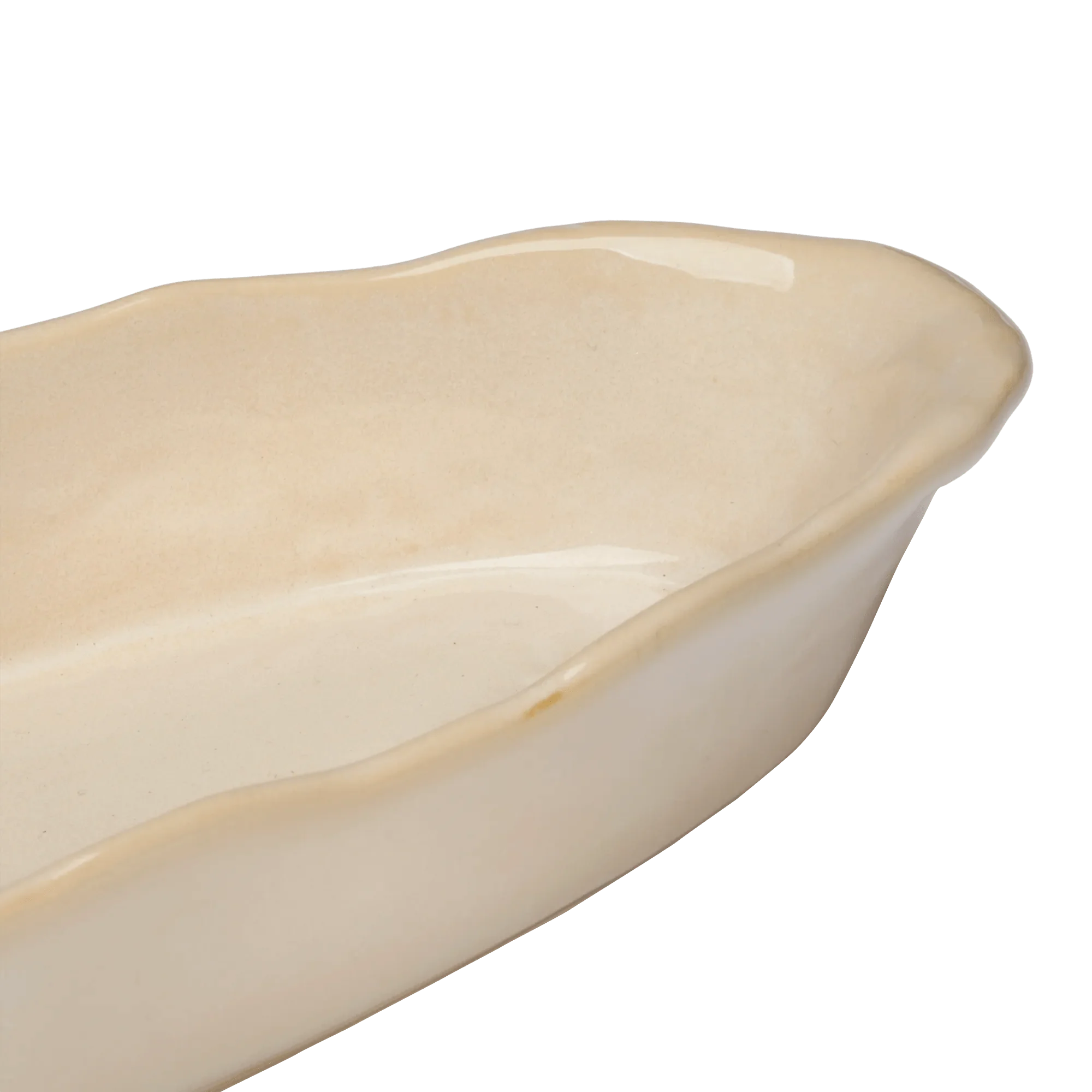 Oval Ceramic Serving Plate - Image 3