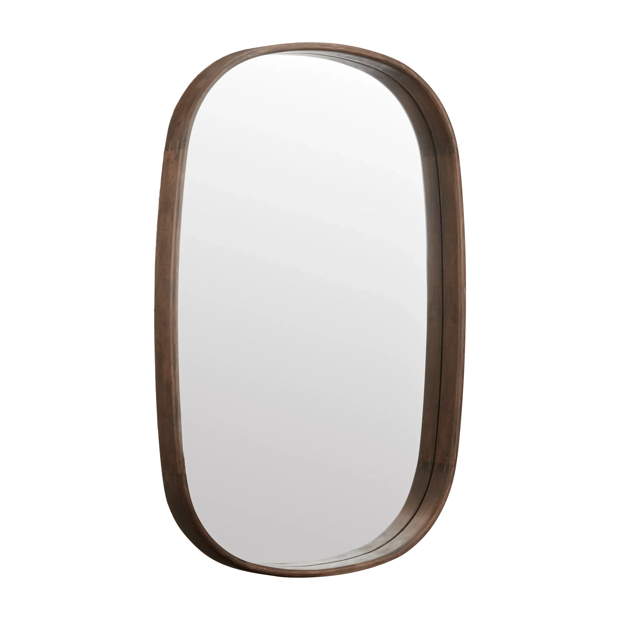 Oval Walnut Mirror - Image 3