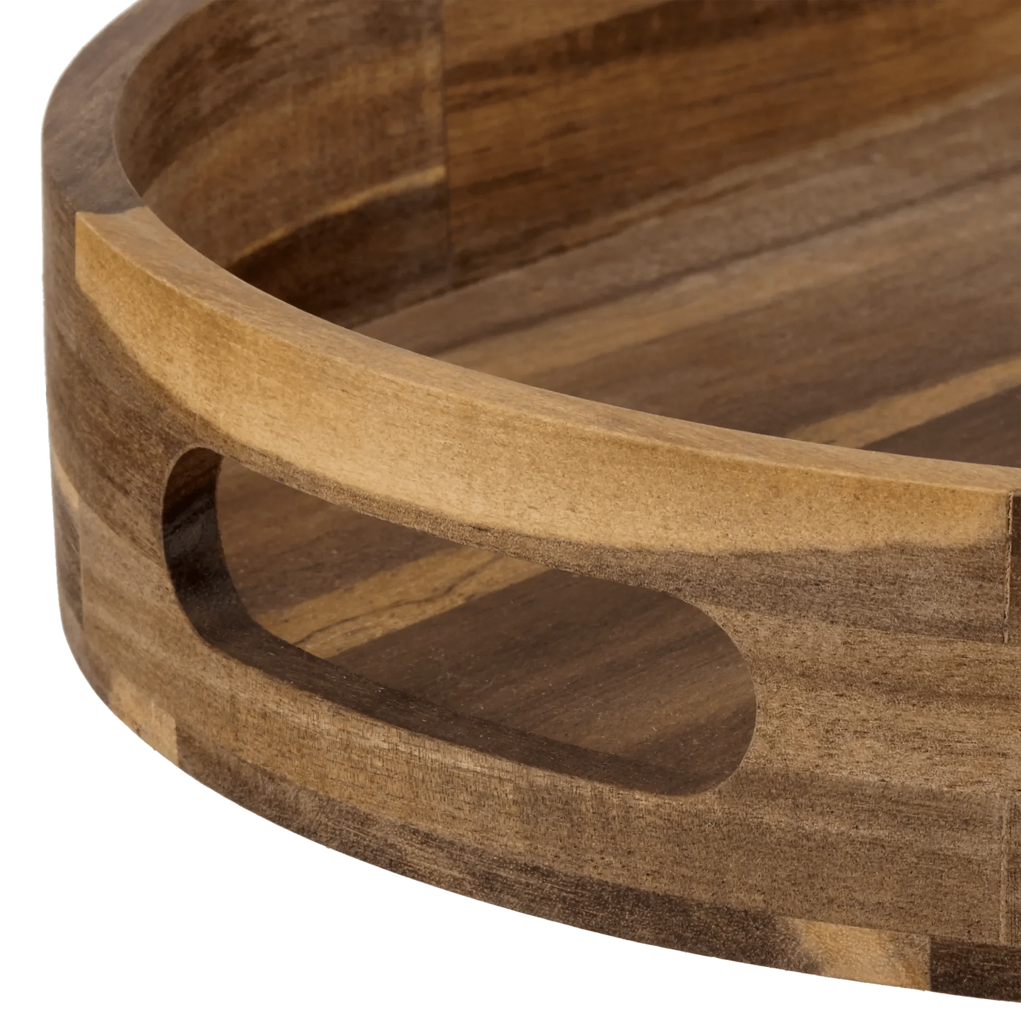 Oval Wood Tray - Image 2