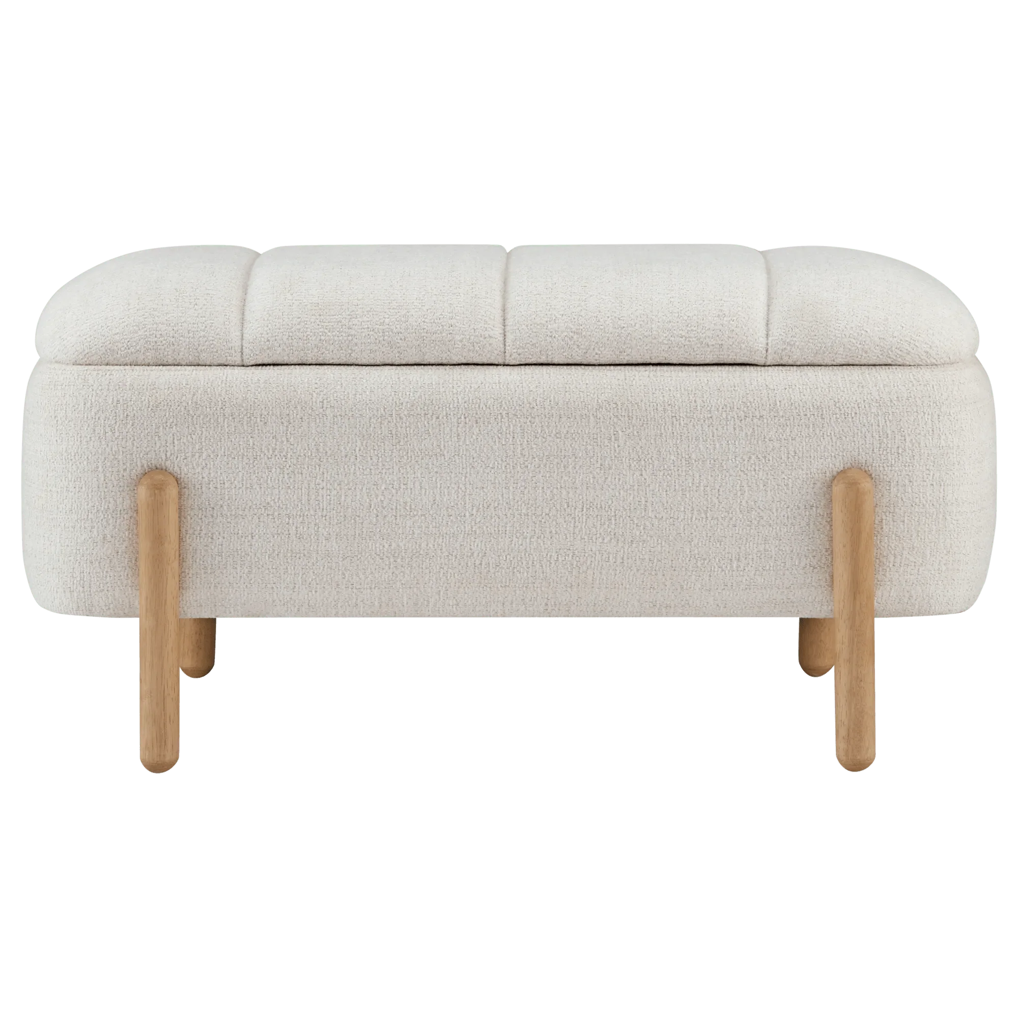 Padded Lift-Top Storage Bench - Image 3