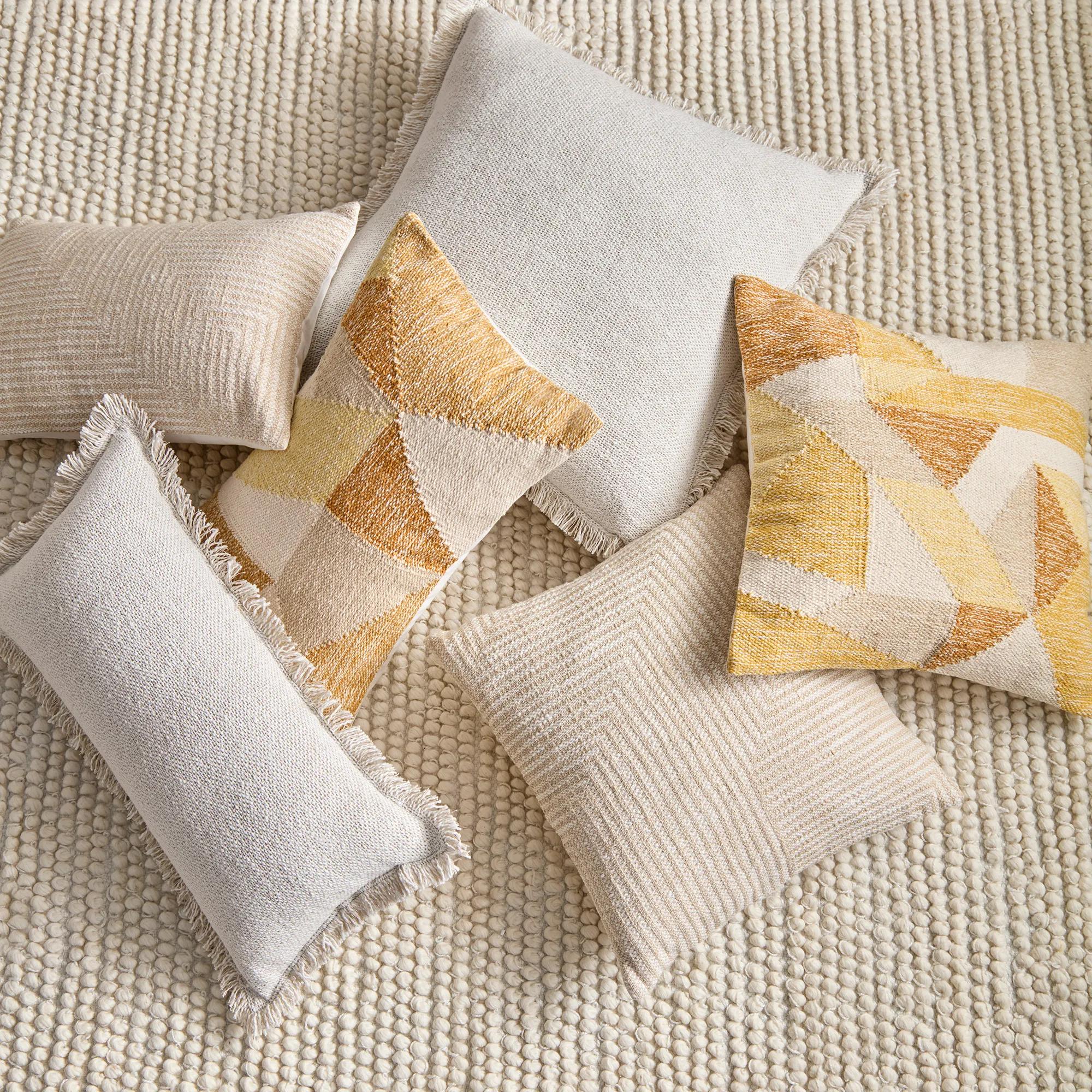 Beige Palmer Decorative Pillow - Image 3