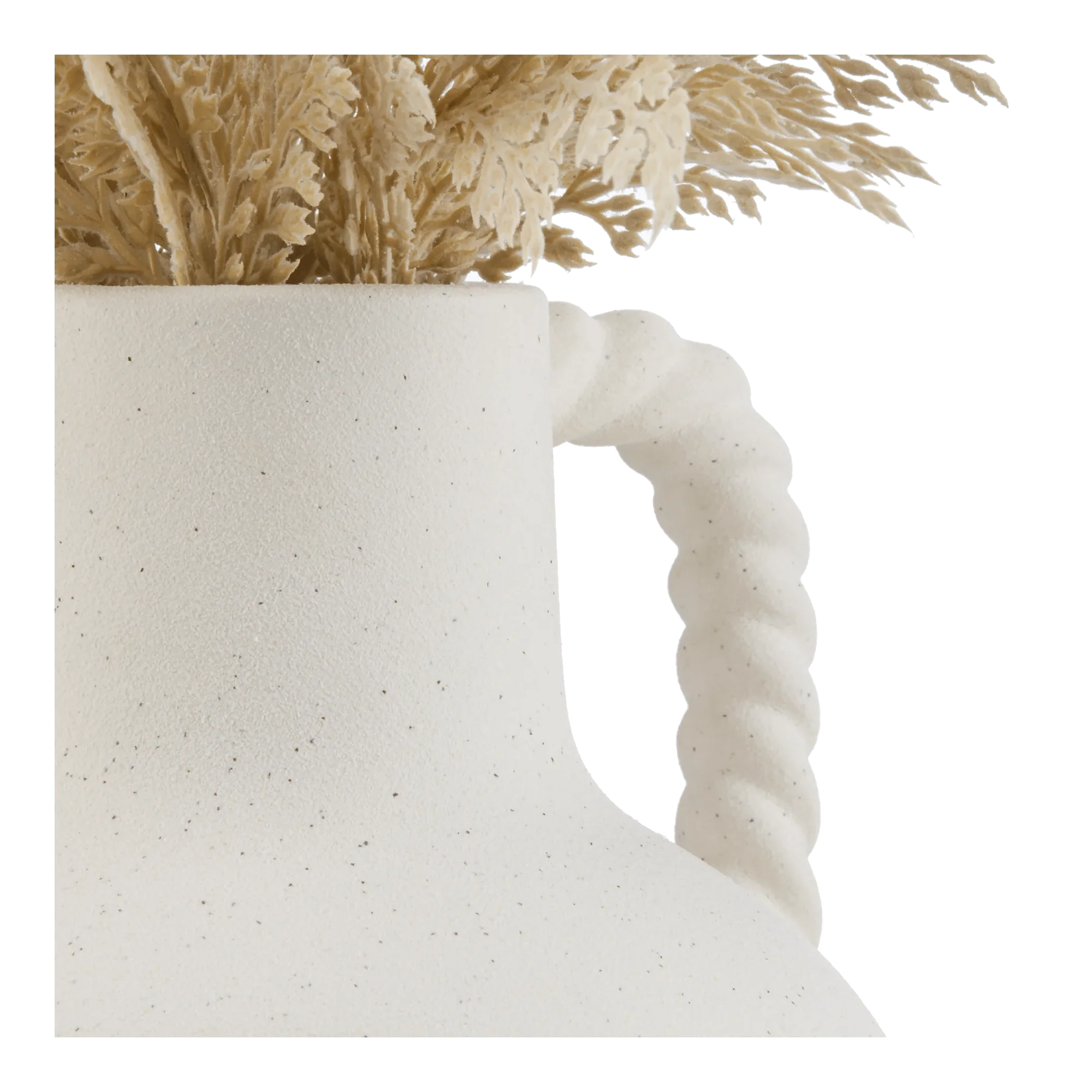 Pampas in Vase With Handle - Image 2