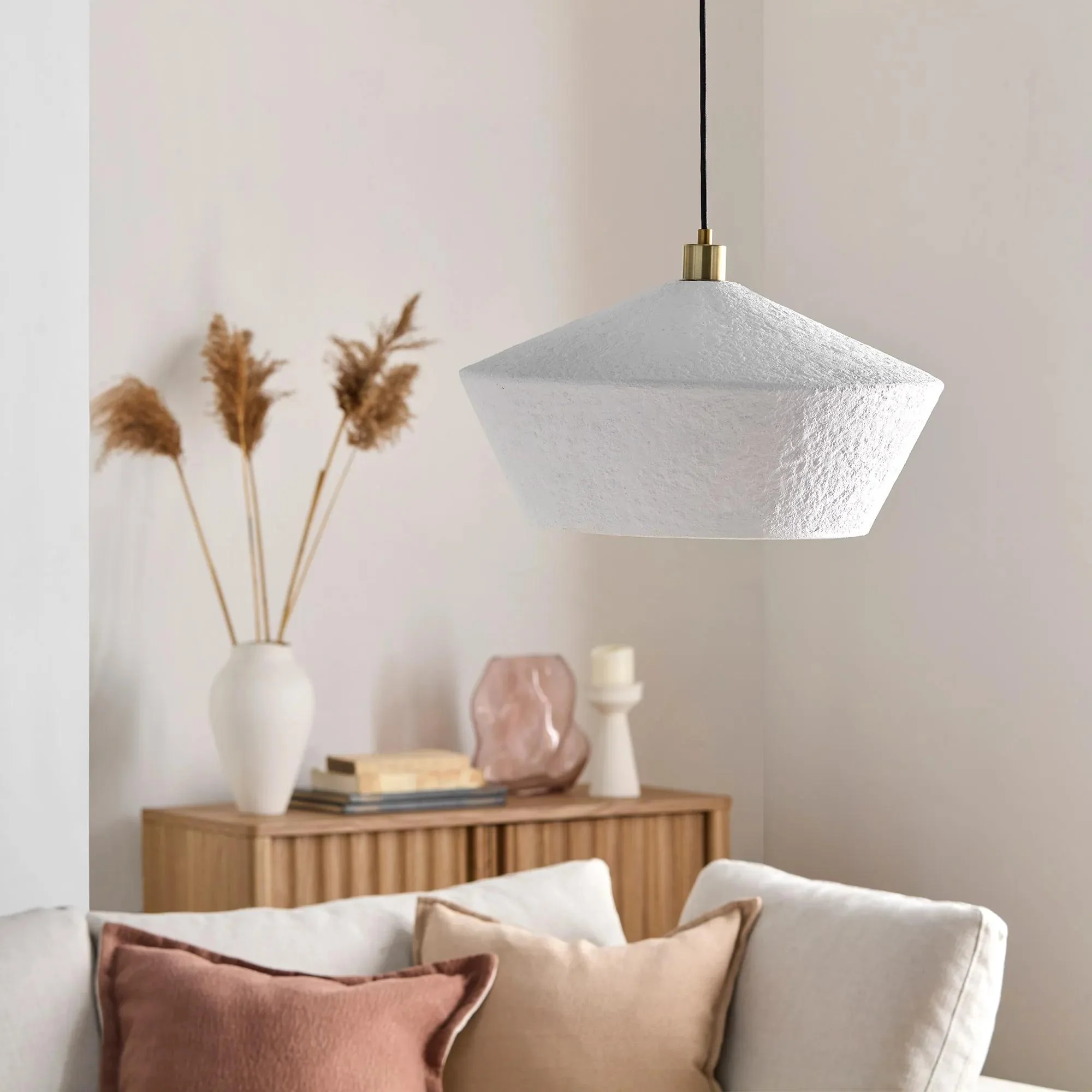 Paper Effect Ceiling Lamp - Image 2