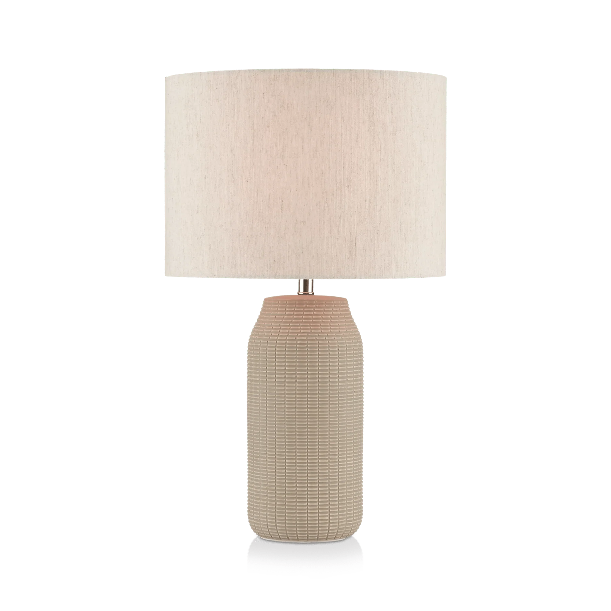 Patterned Ceramic Table Lamp - Image 3