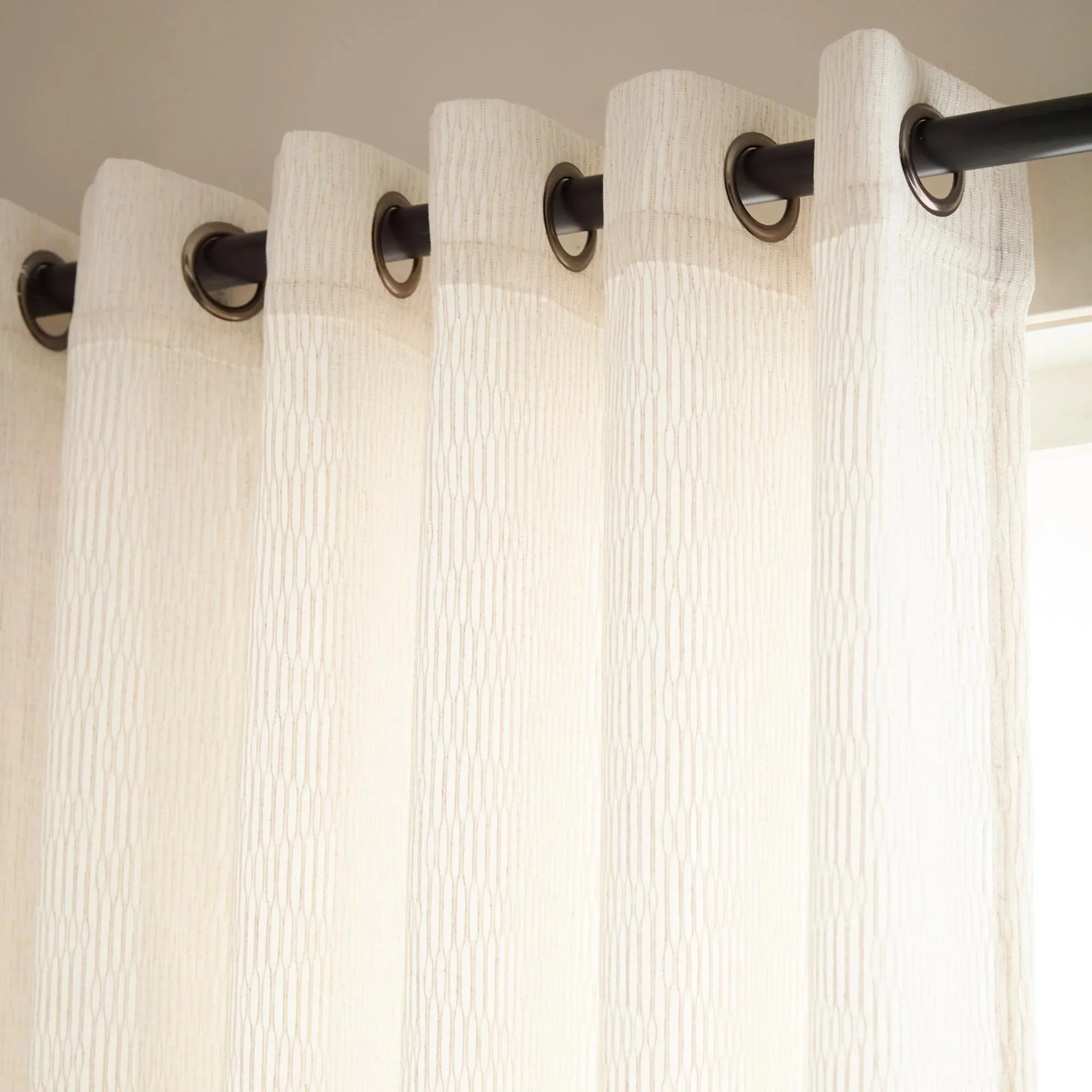 Paya Sheer Grommet Curtains - Image 2